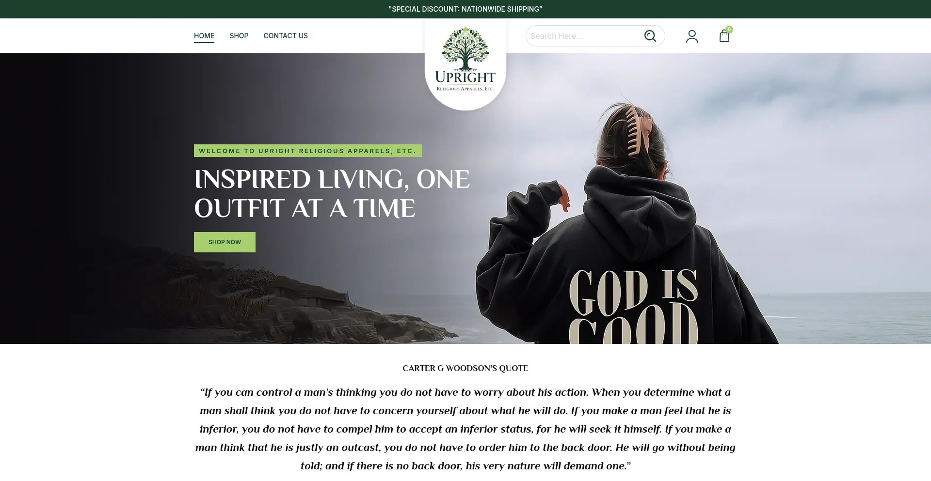 Uprightreligiousapparels.com