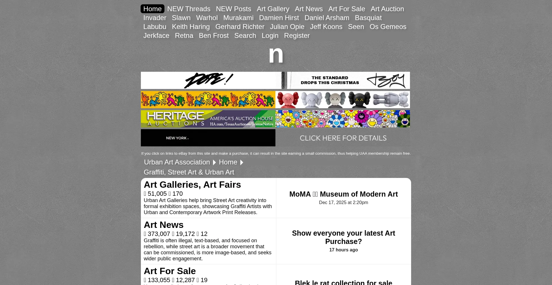 Urbanartassociation.com