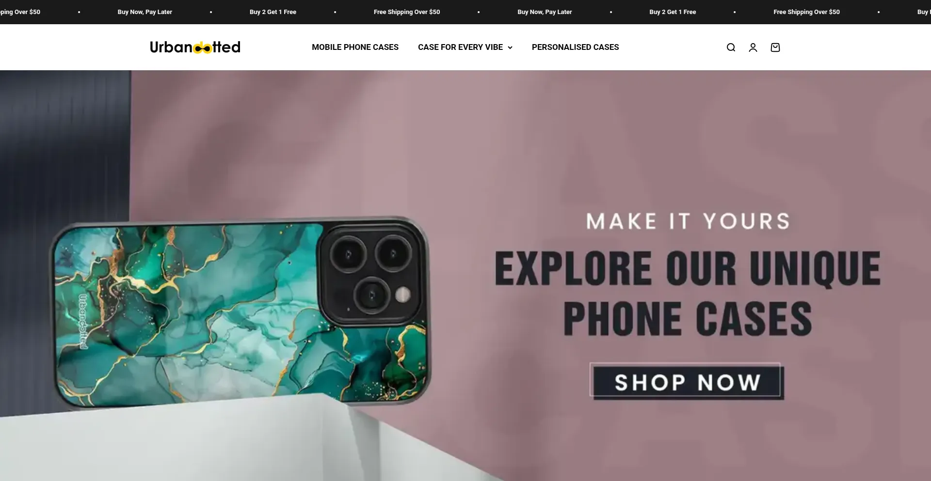 Urbandotted.com Screenshot