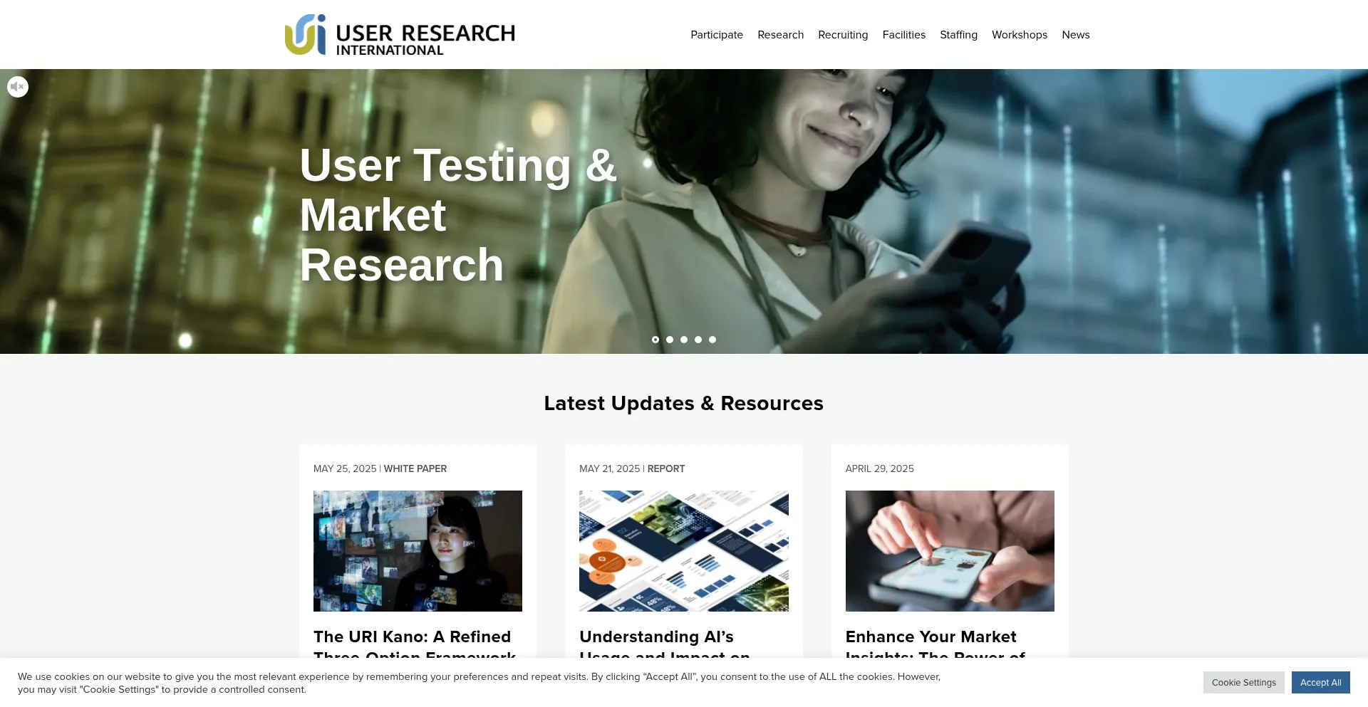 Uriux.com Screenshot
