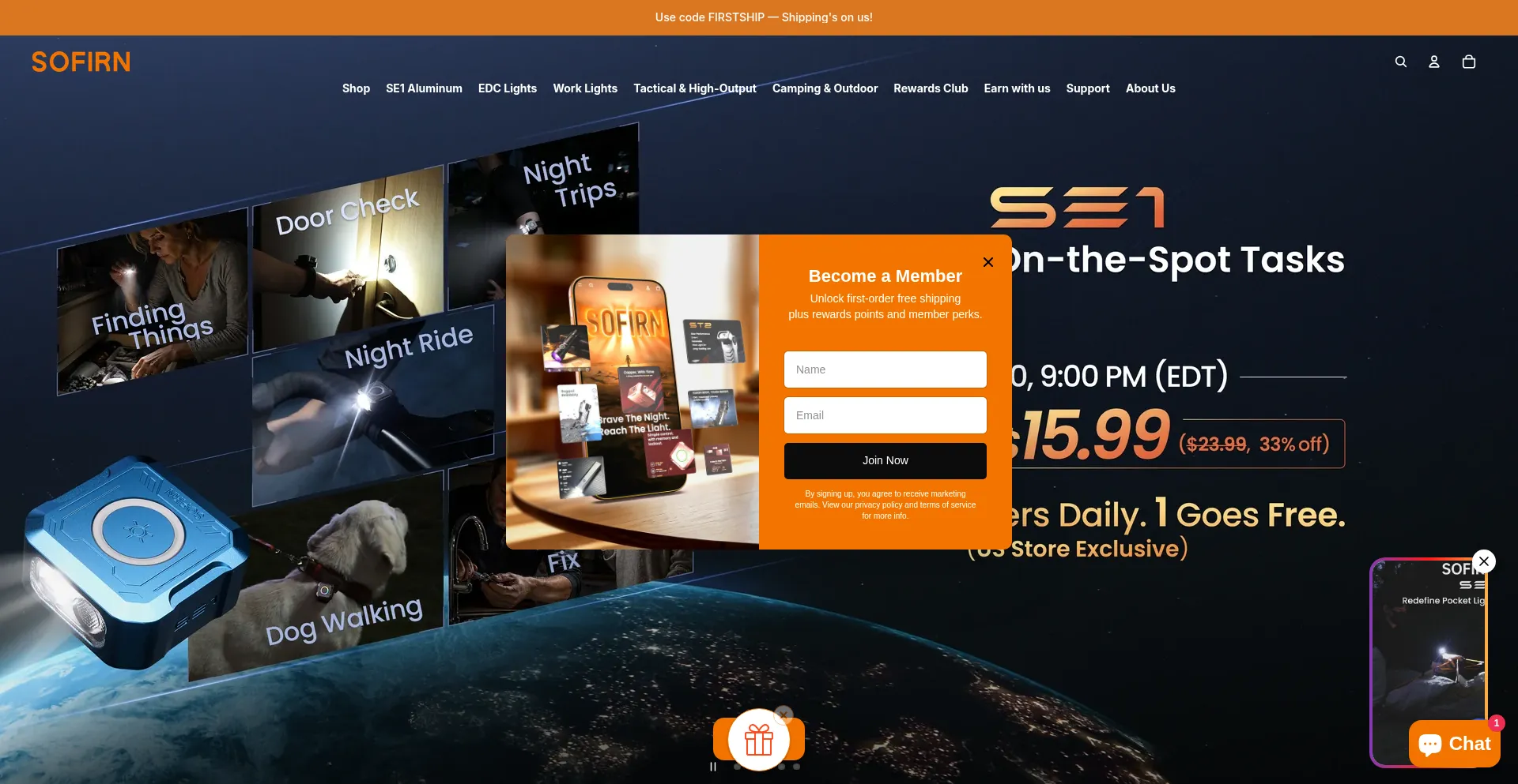 Us.sofirnlight.com