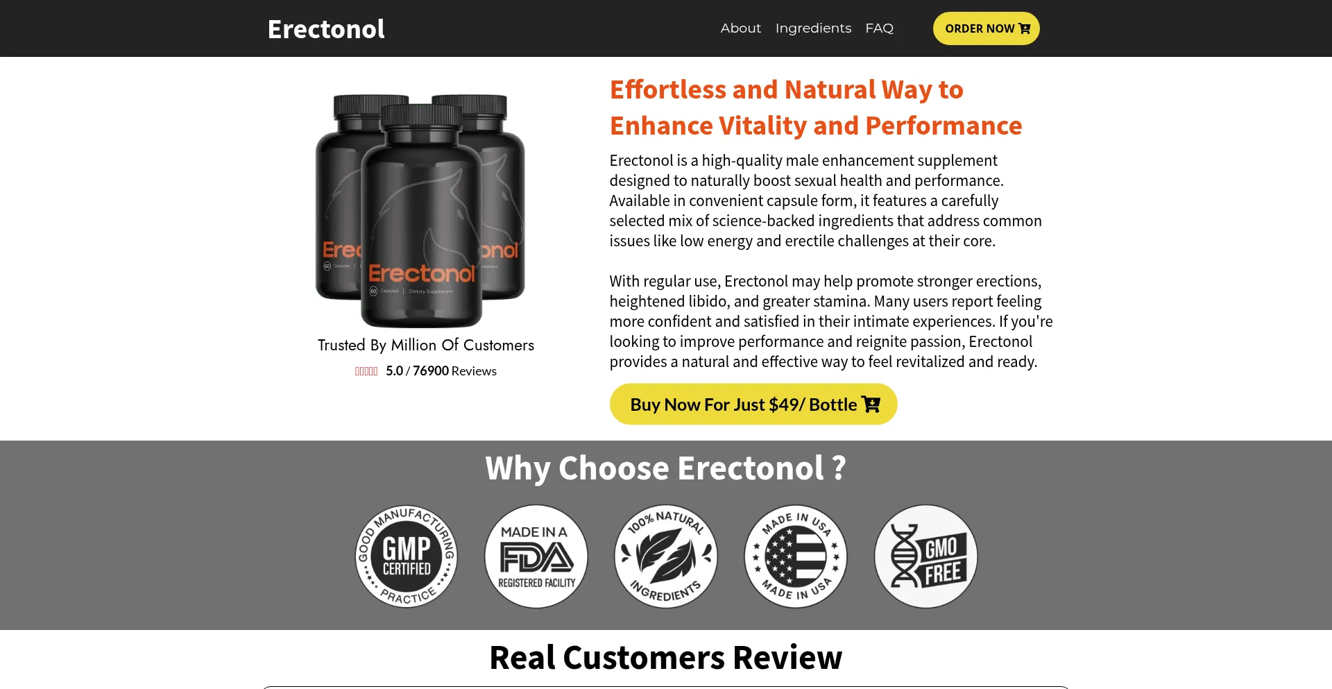 Website screenshot of Us-eng-erectonol.com