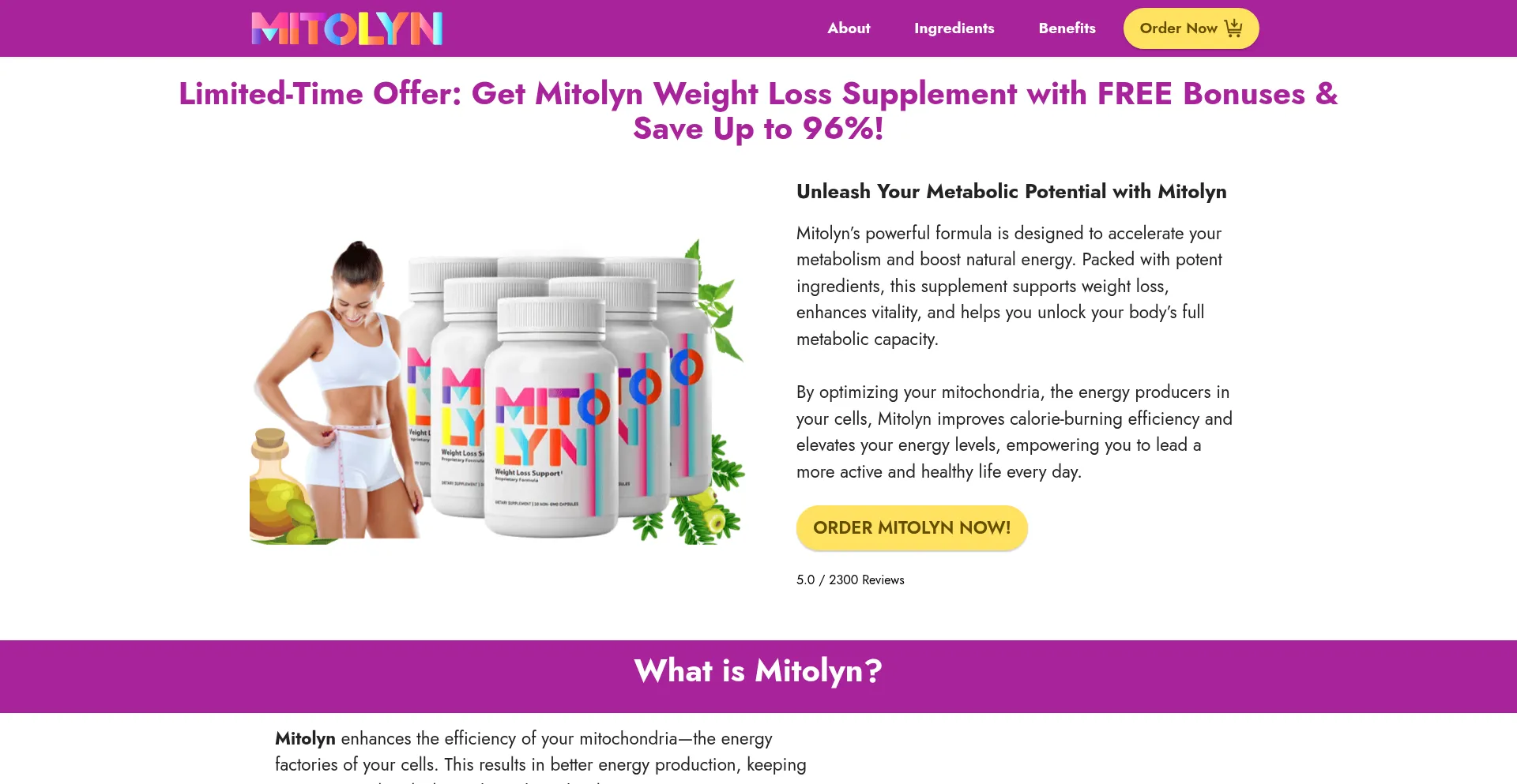 Website screenshot of Us-mito-lyn-us.com