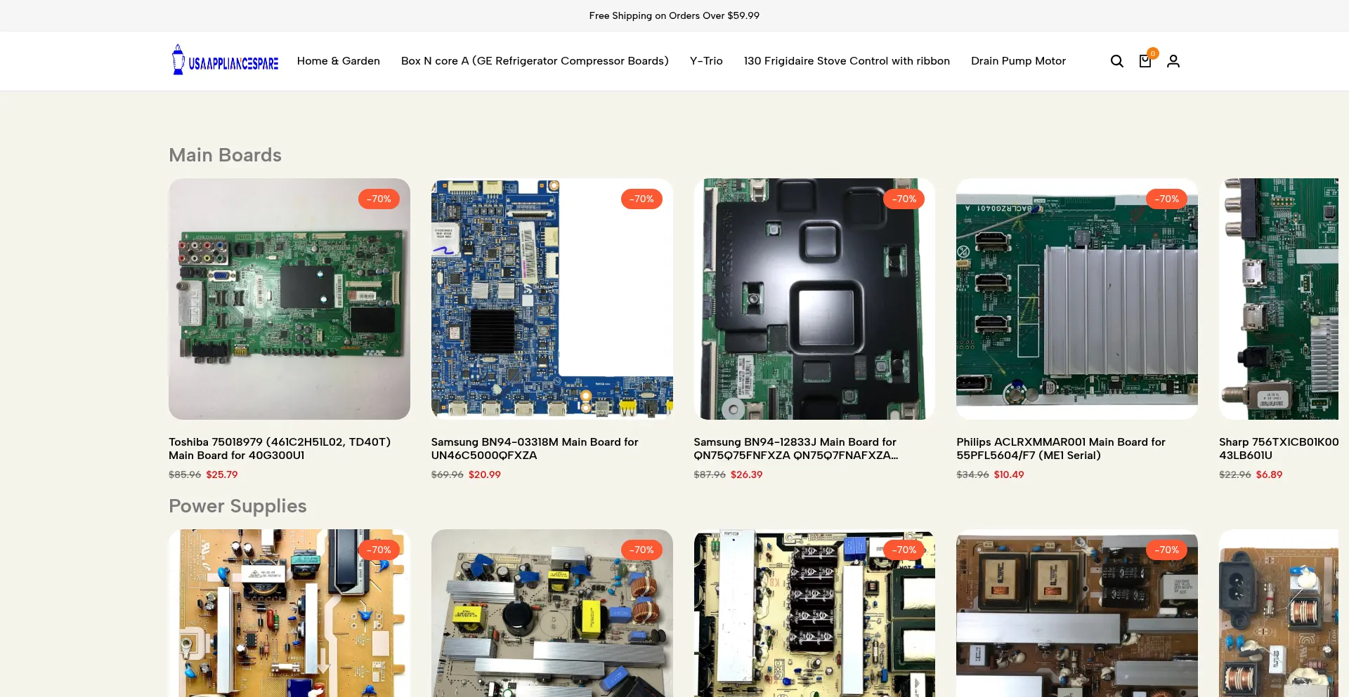 Usaappliancespare.com