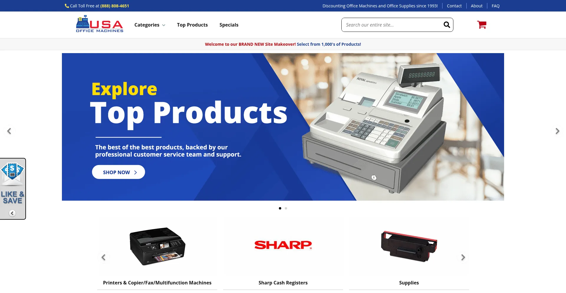 Usaofficemachines.com é Seguro e Confiável?