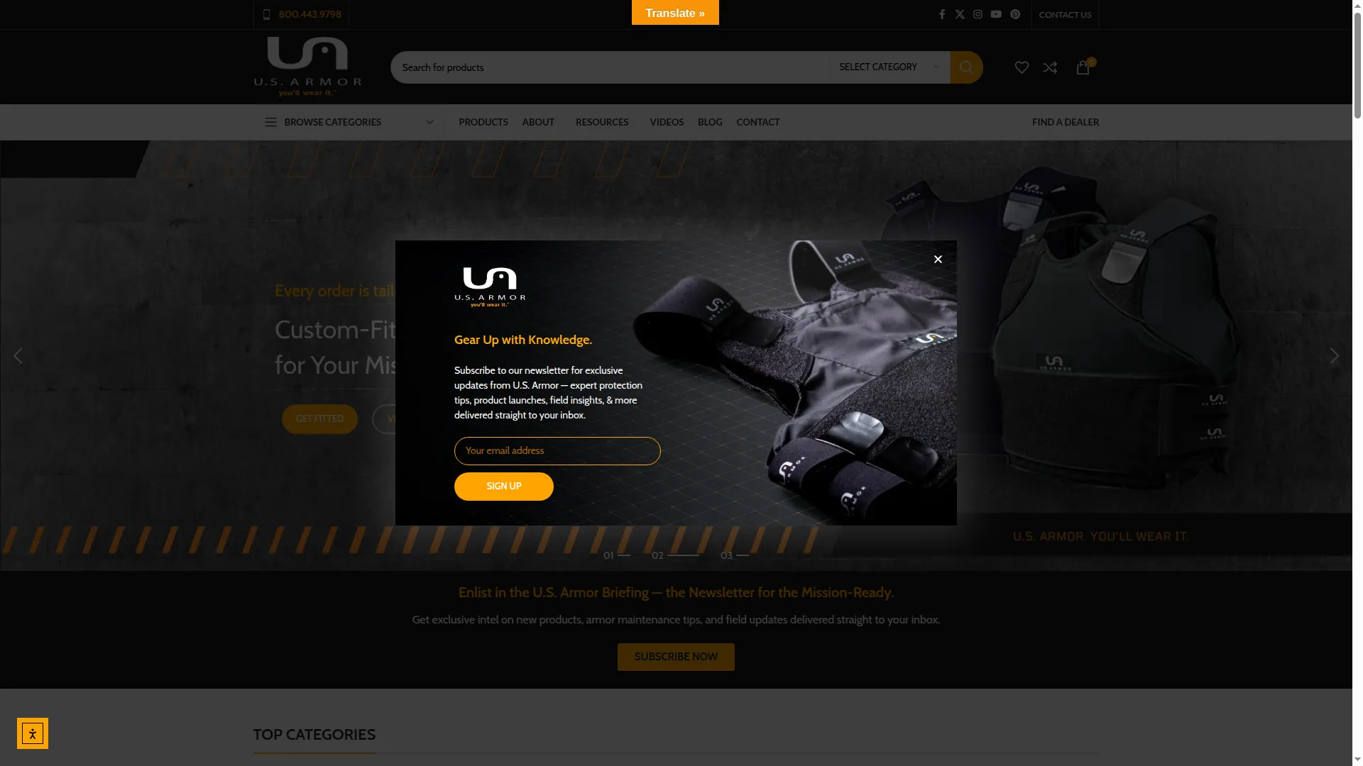 Usarmor.com