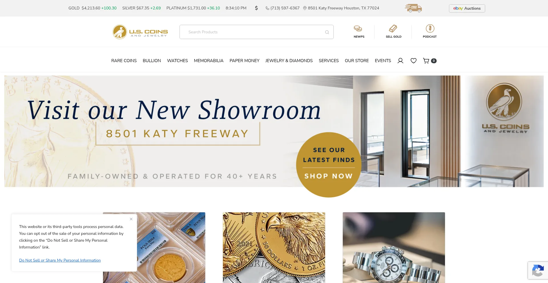 Uscoinsandjewelry.com