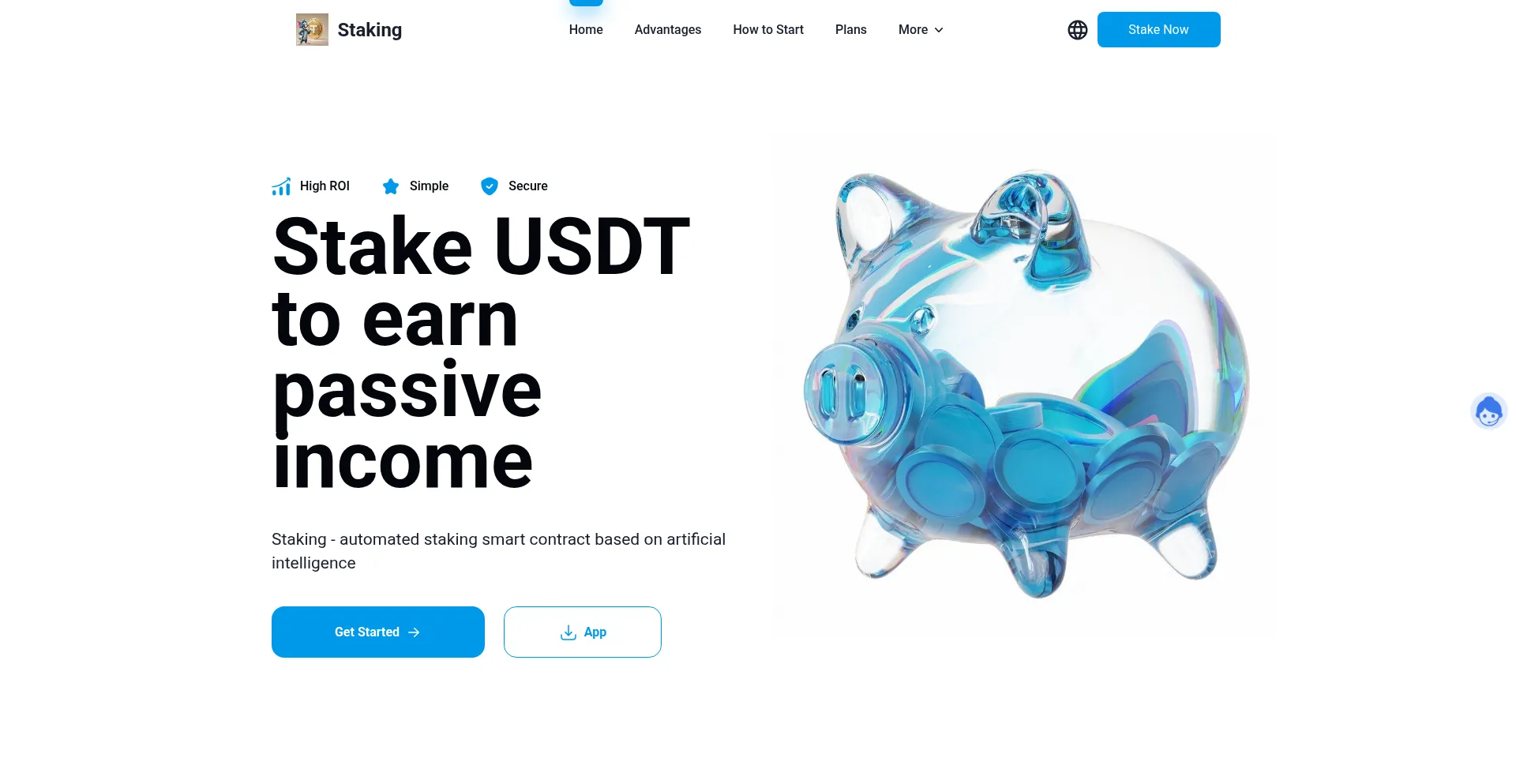 Website screenshot of Usdtpledge66.vip