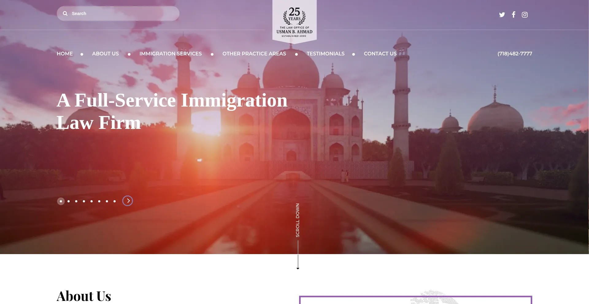 Usmanbahmad.com Screenshot