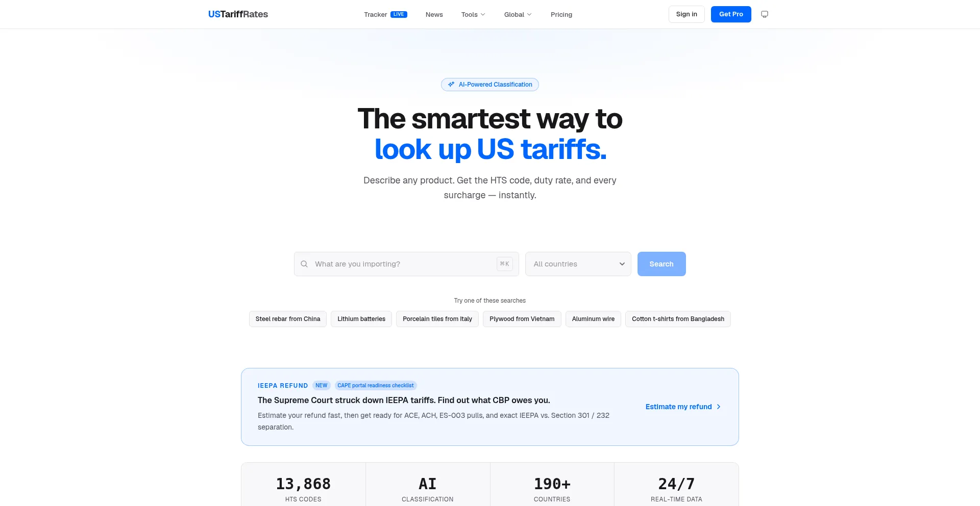 Ustariffrates.com