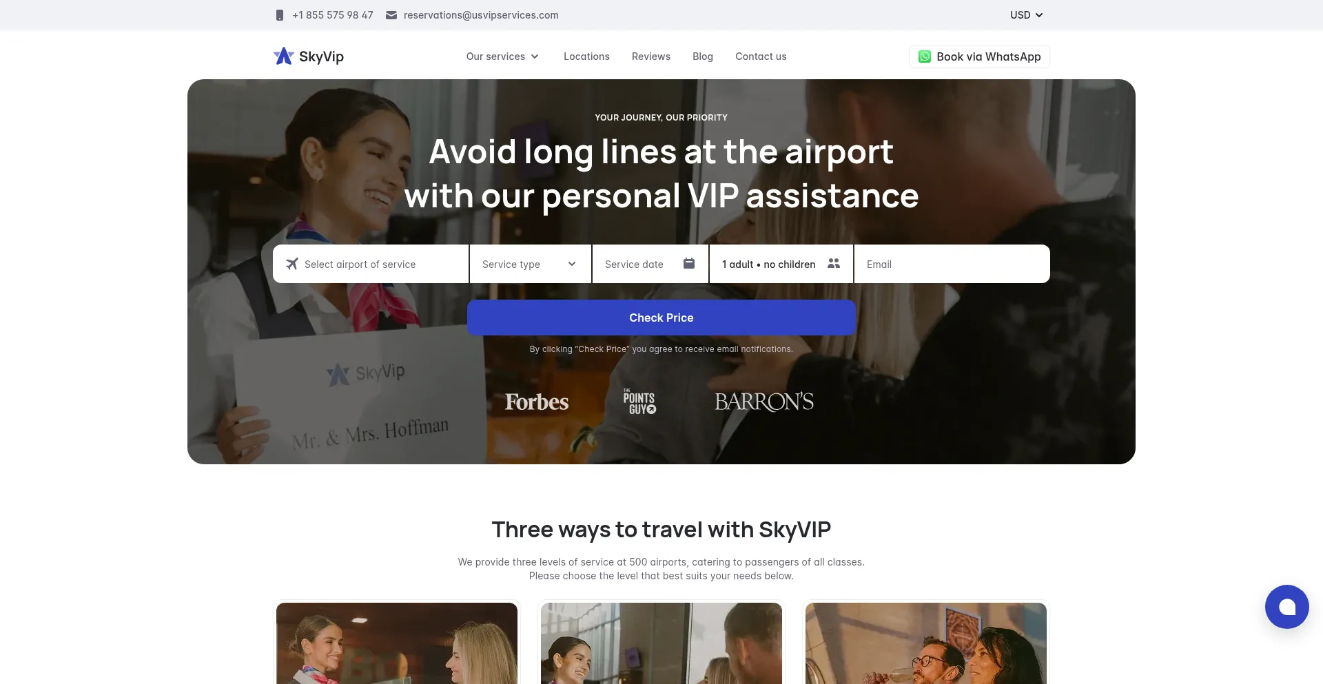 Usvipservices.com