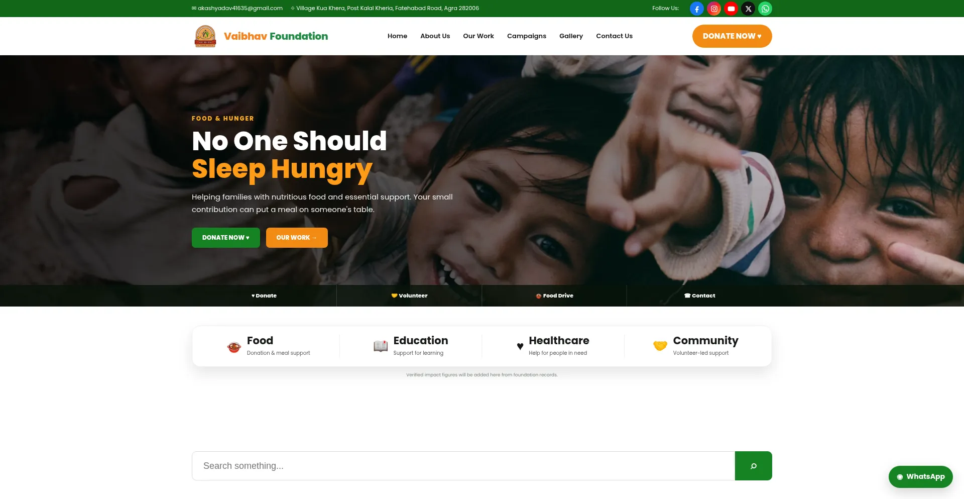 Vaibhavfoundation.org