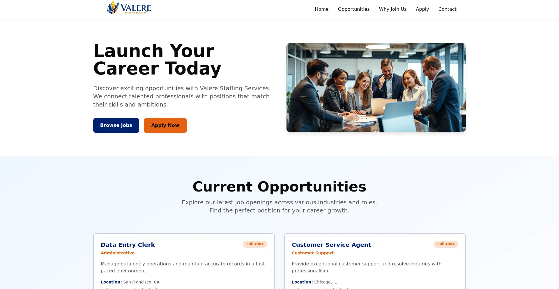 Valerestaffingservices.com