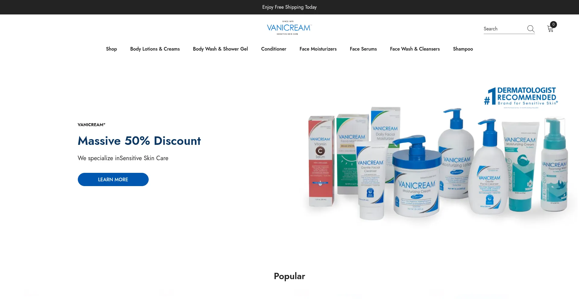 Vanicreamshop.com