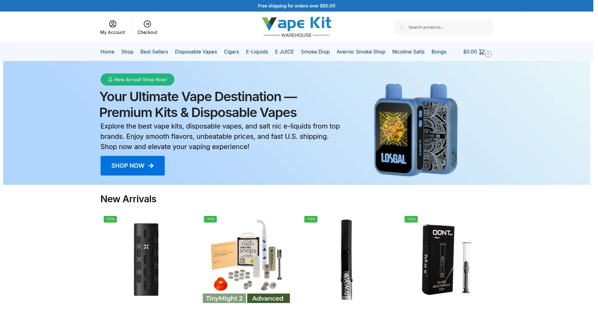 Vapekitwarehouse.com