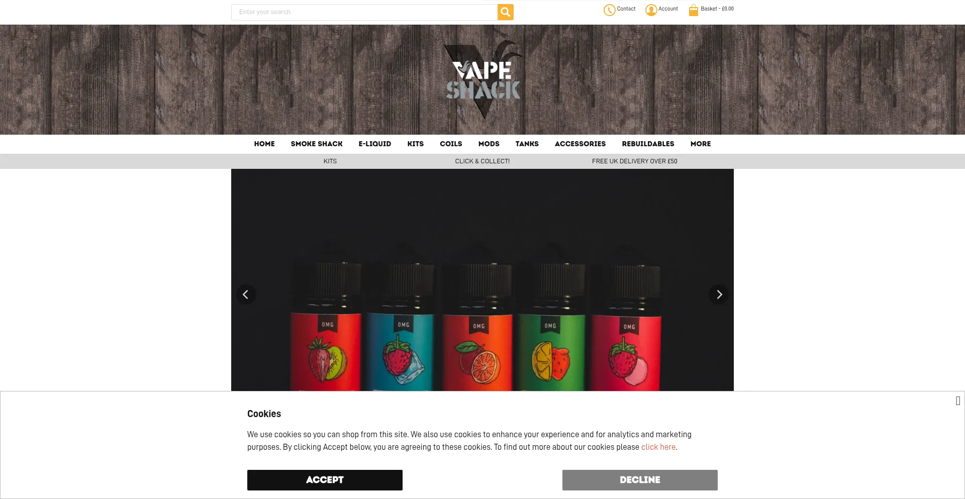 Vapeshack.co.uk é Seguro e Confiável?