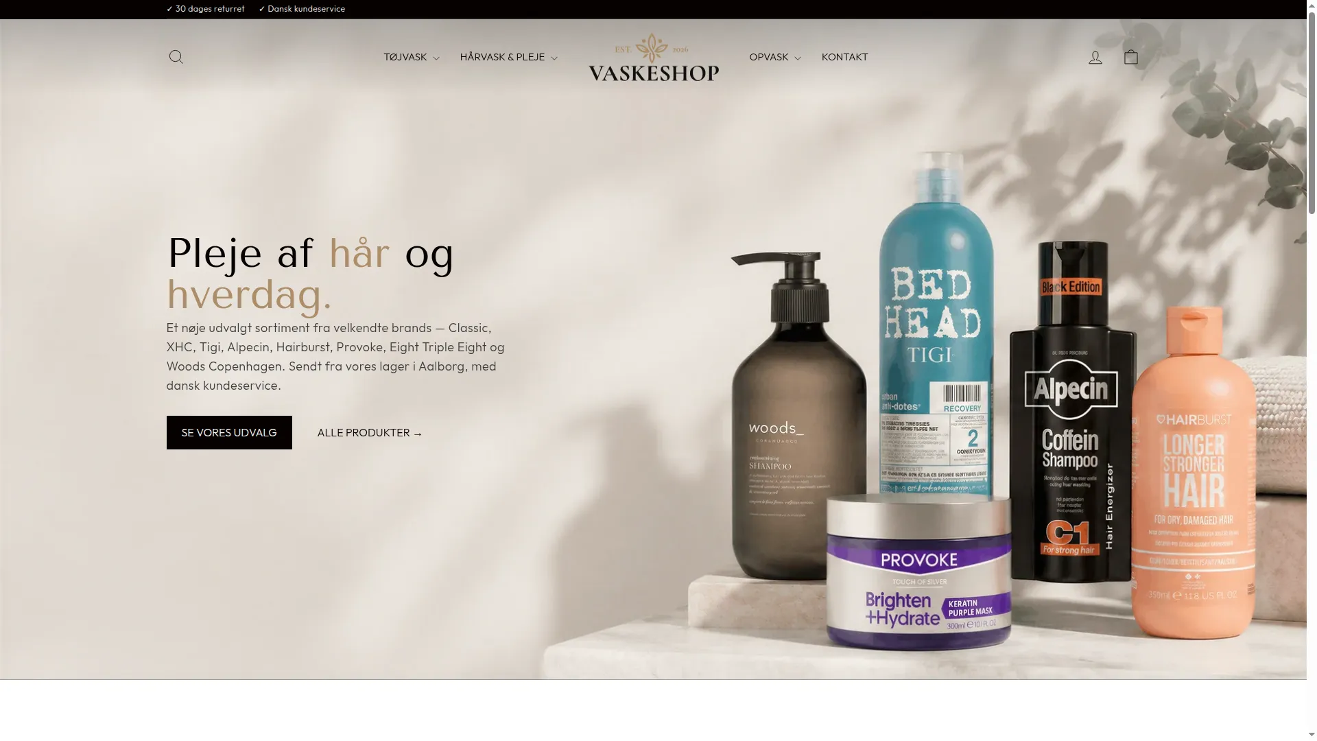 Vaskeshop.dk