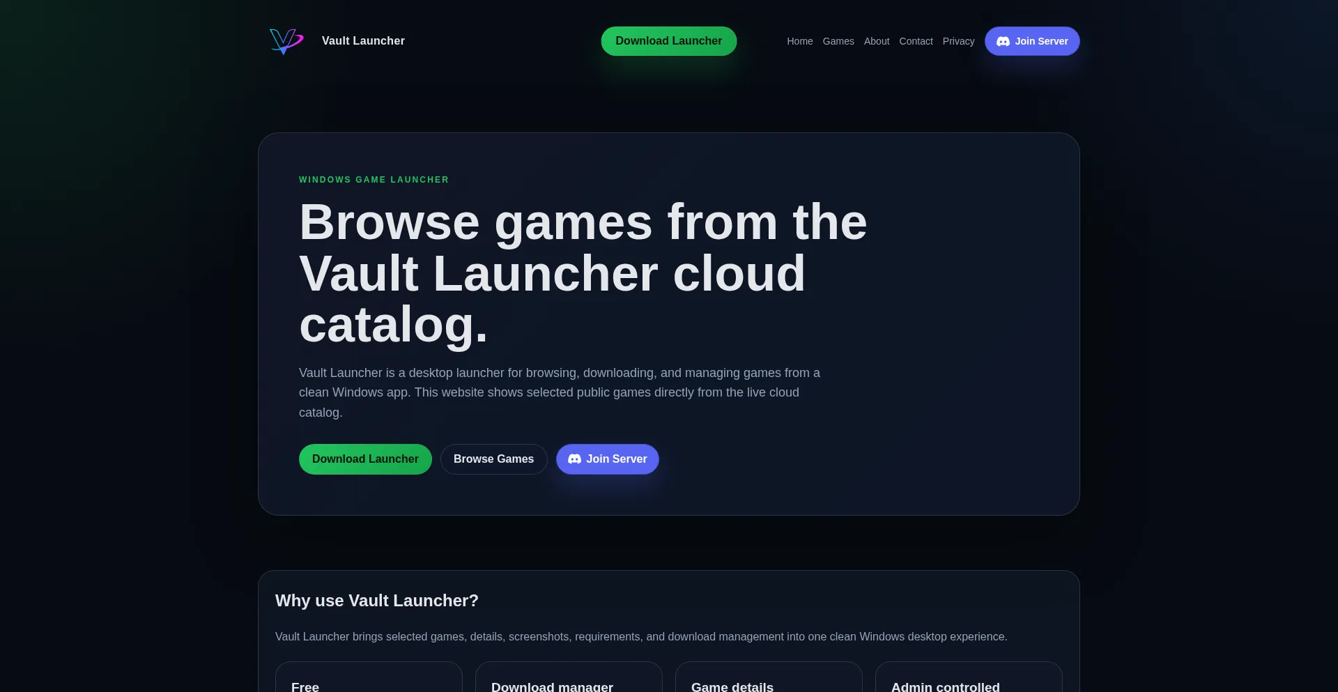 Vaultlauncher.com