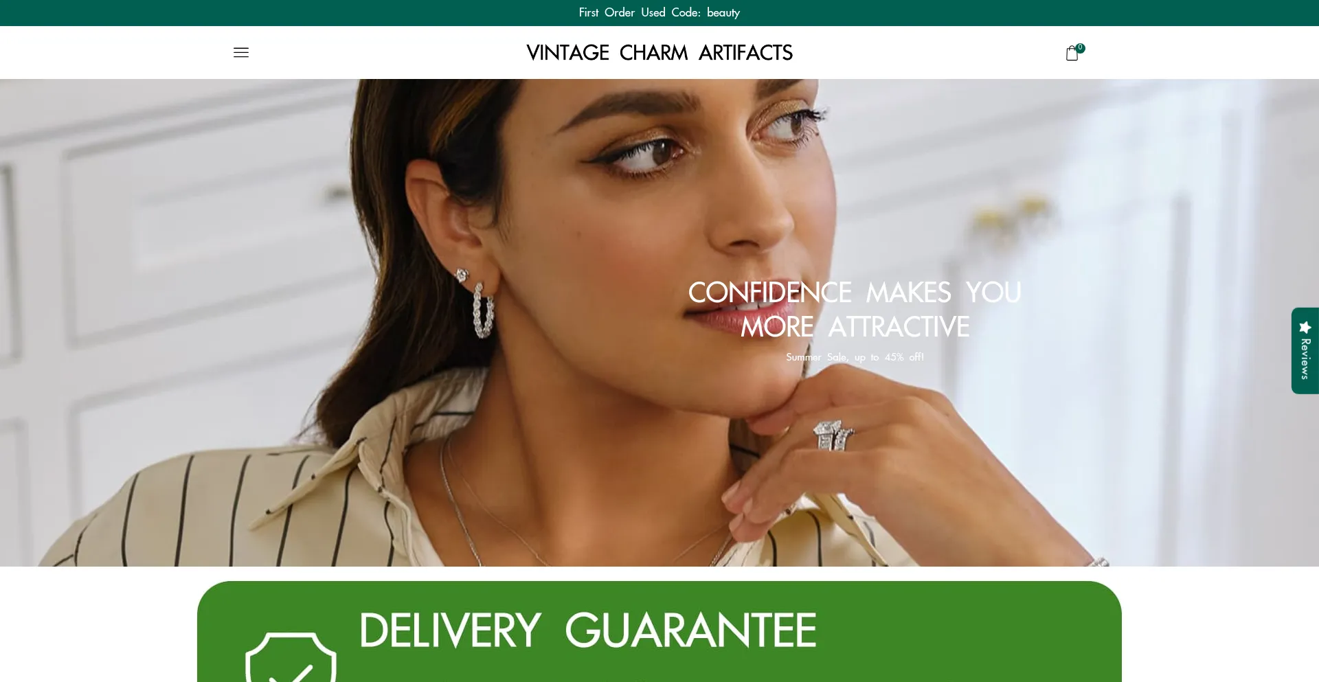 Website screenshot of Vcasale.com