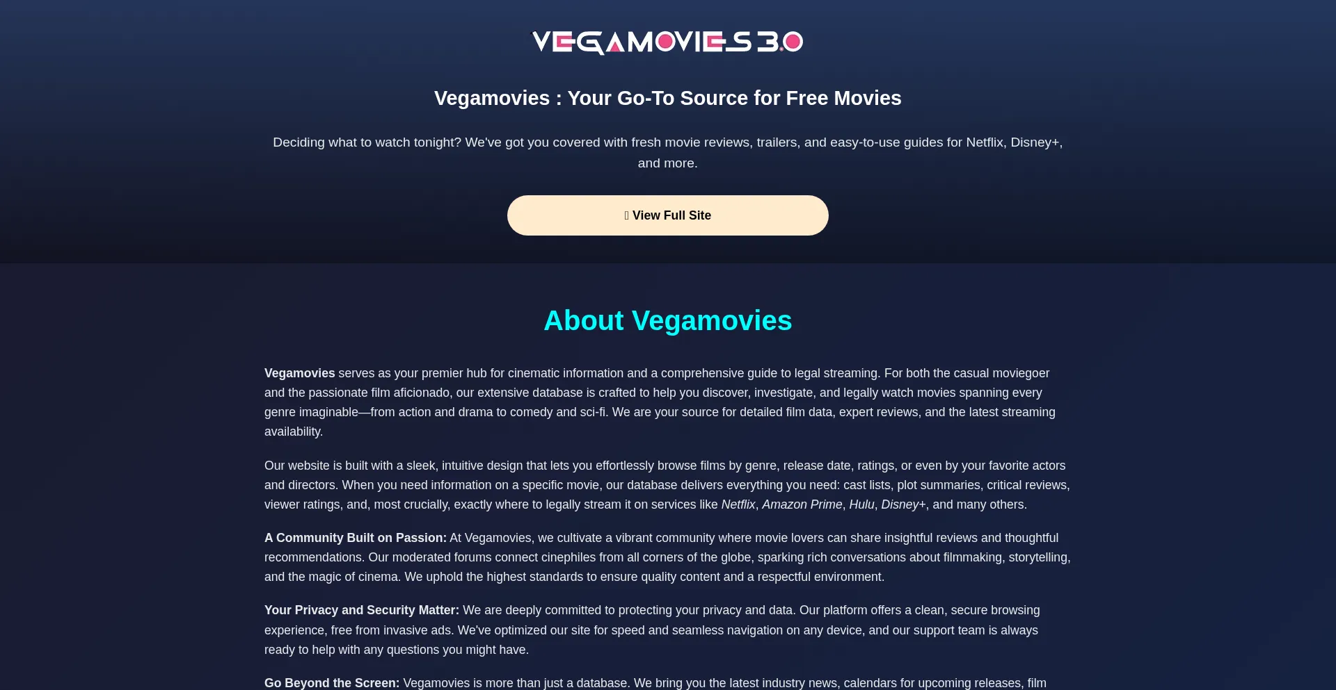 Vegamovies.ms é Seguro e Confiável?