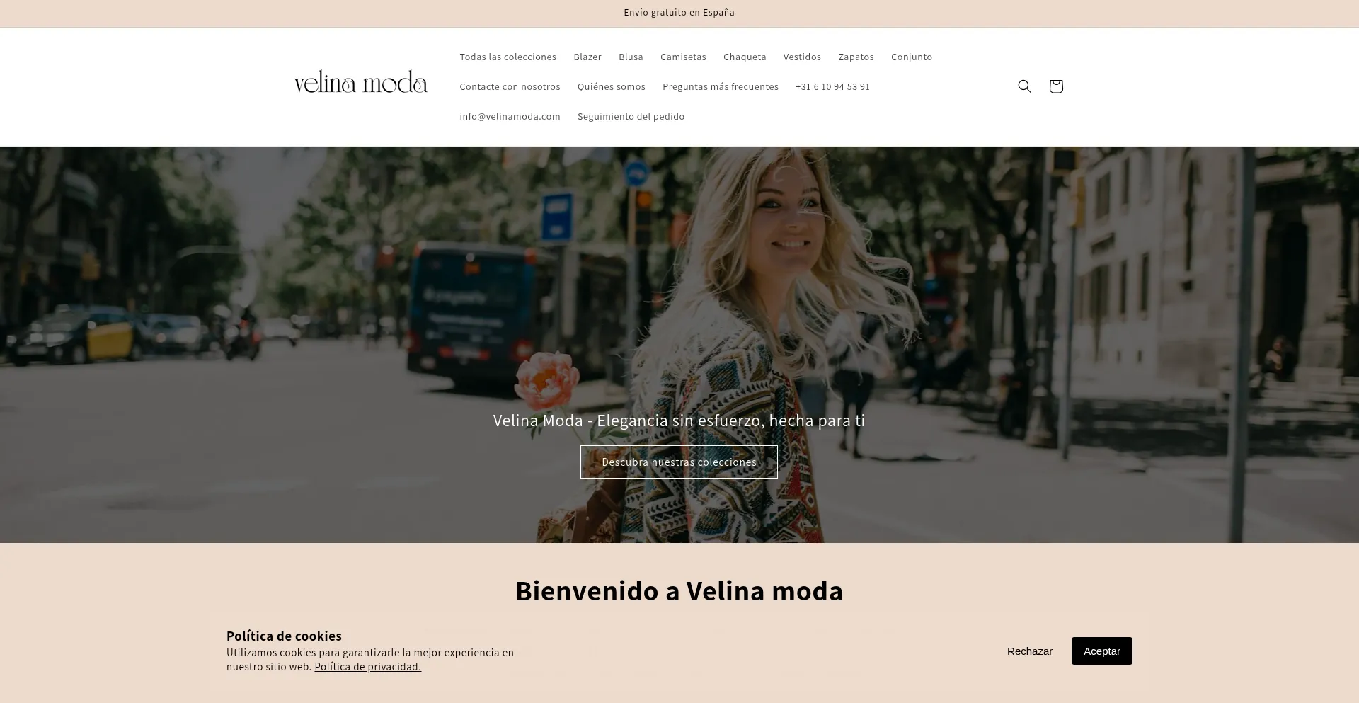 Velinamoda.com é Seguro e Confiável?