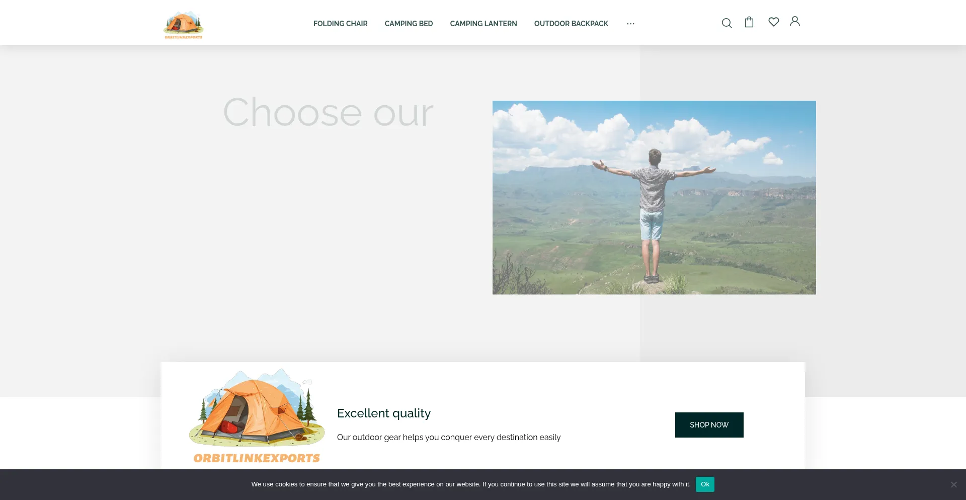 Website screenshot of Venduxy.com