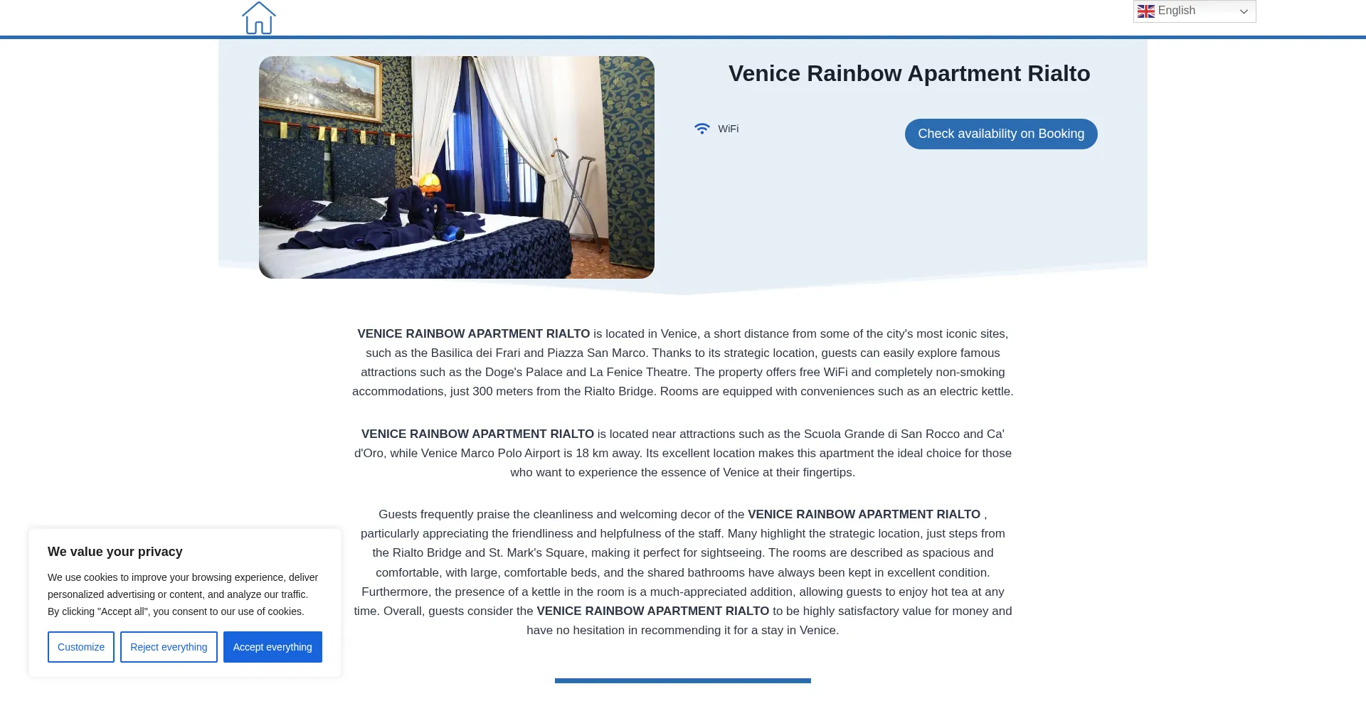Venicerainbowapartmentrialto.top é Seguro e Confiável?