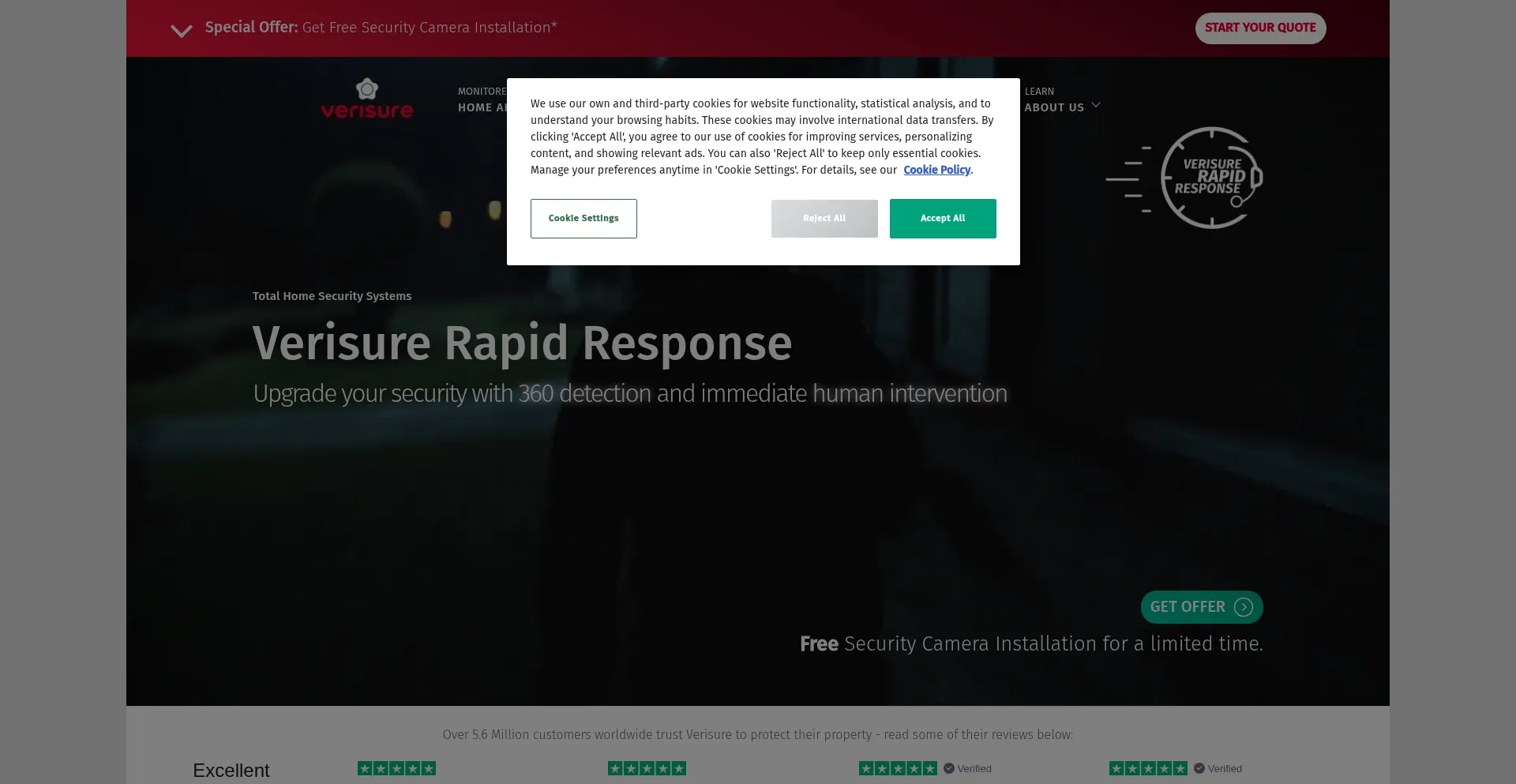 Verisure.co.uk é Seguro e Confiável?
