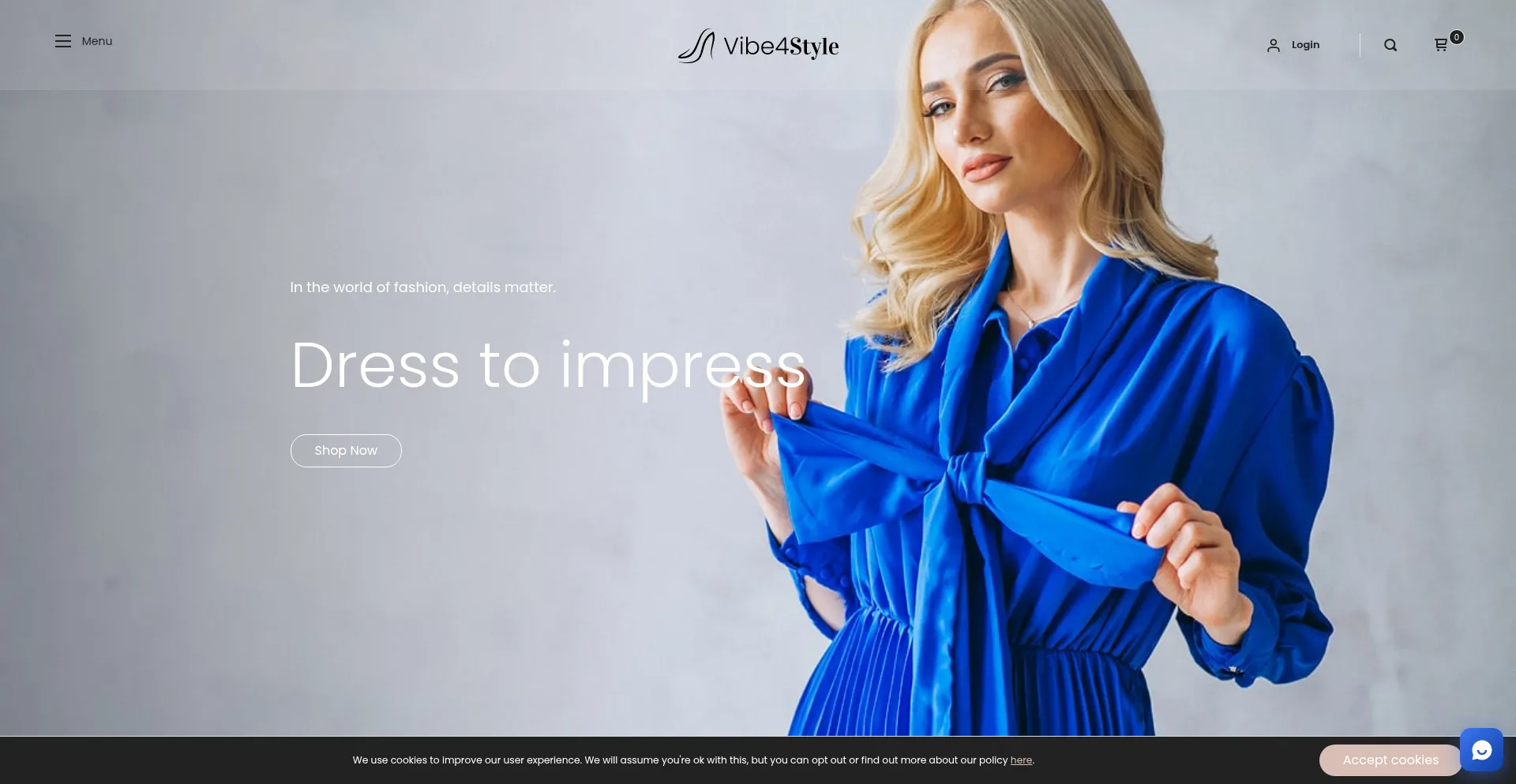Vibe4style.com Screenshot