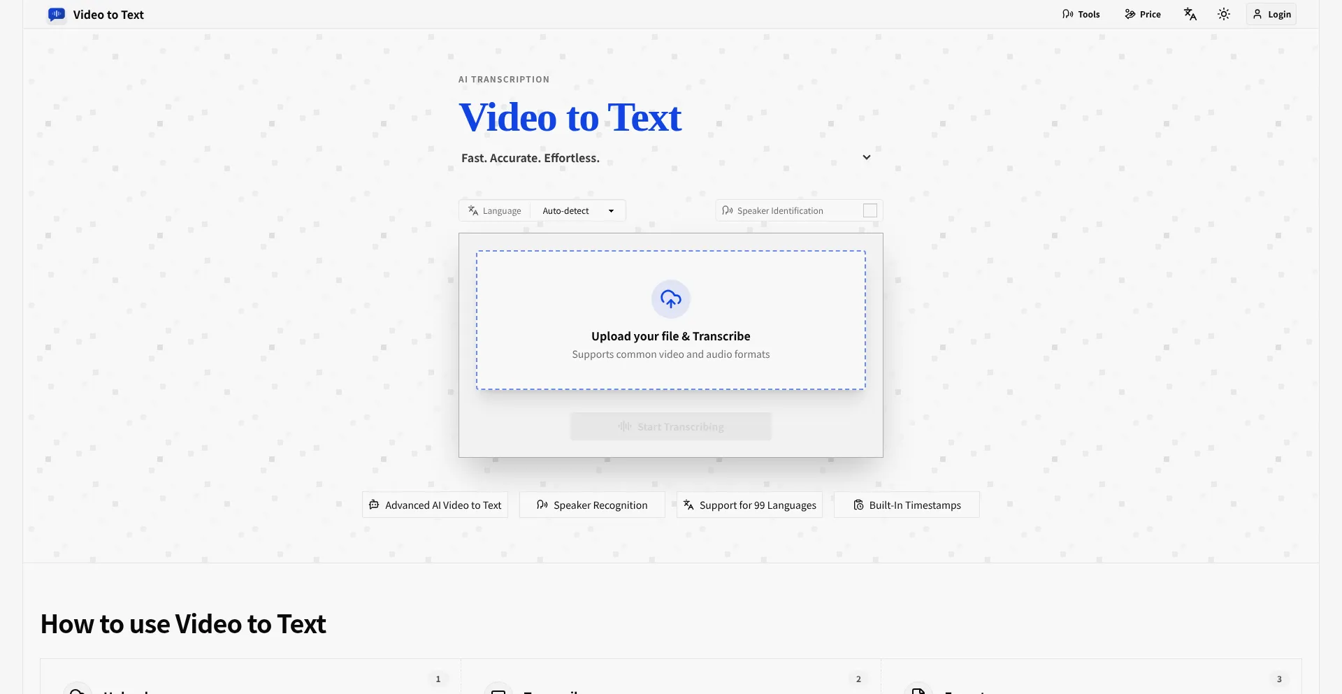 Video2text.net