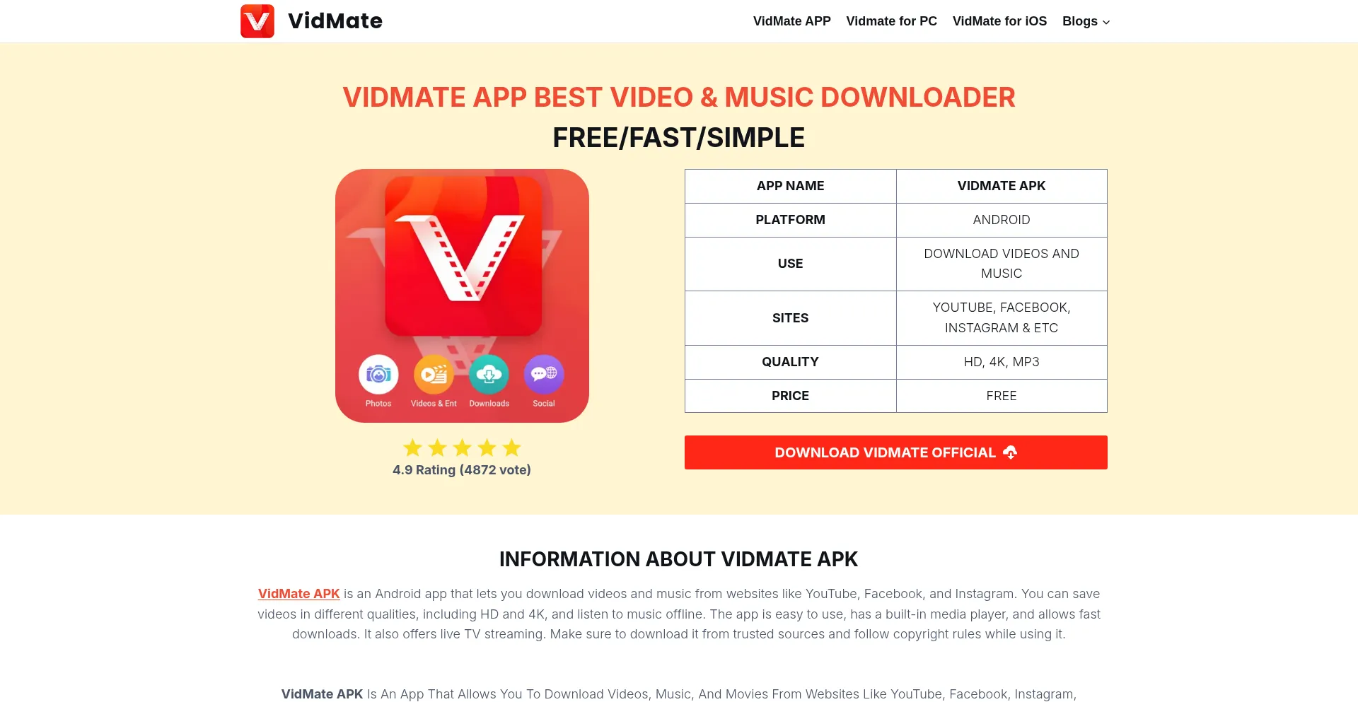 Vidmate.ph