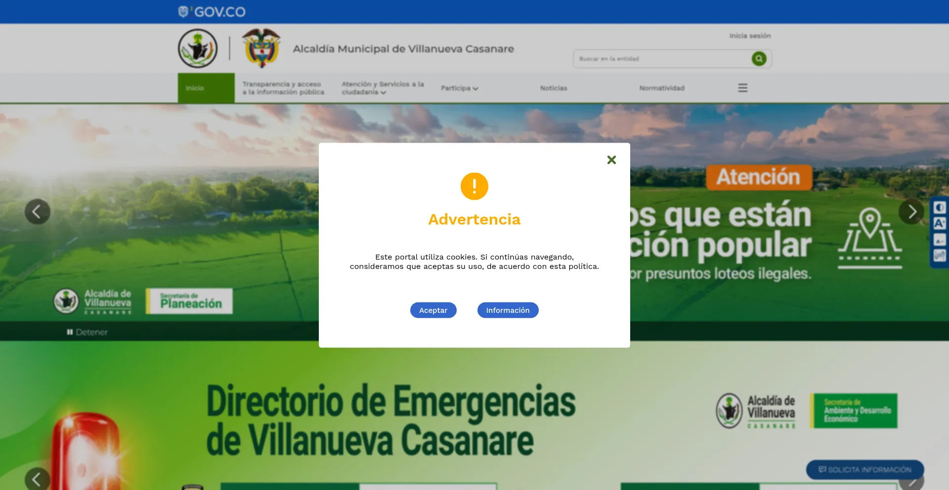 Villanueva-casanare.gov.co é Seguro e Confiável?