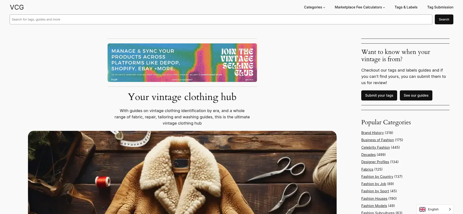 Vintageclothingguides.com