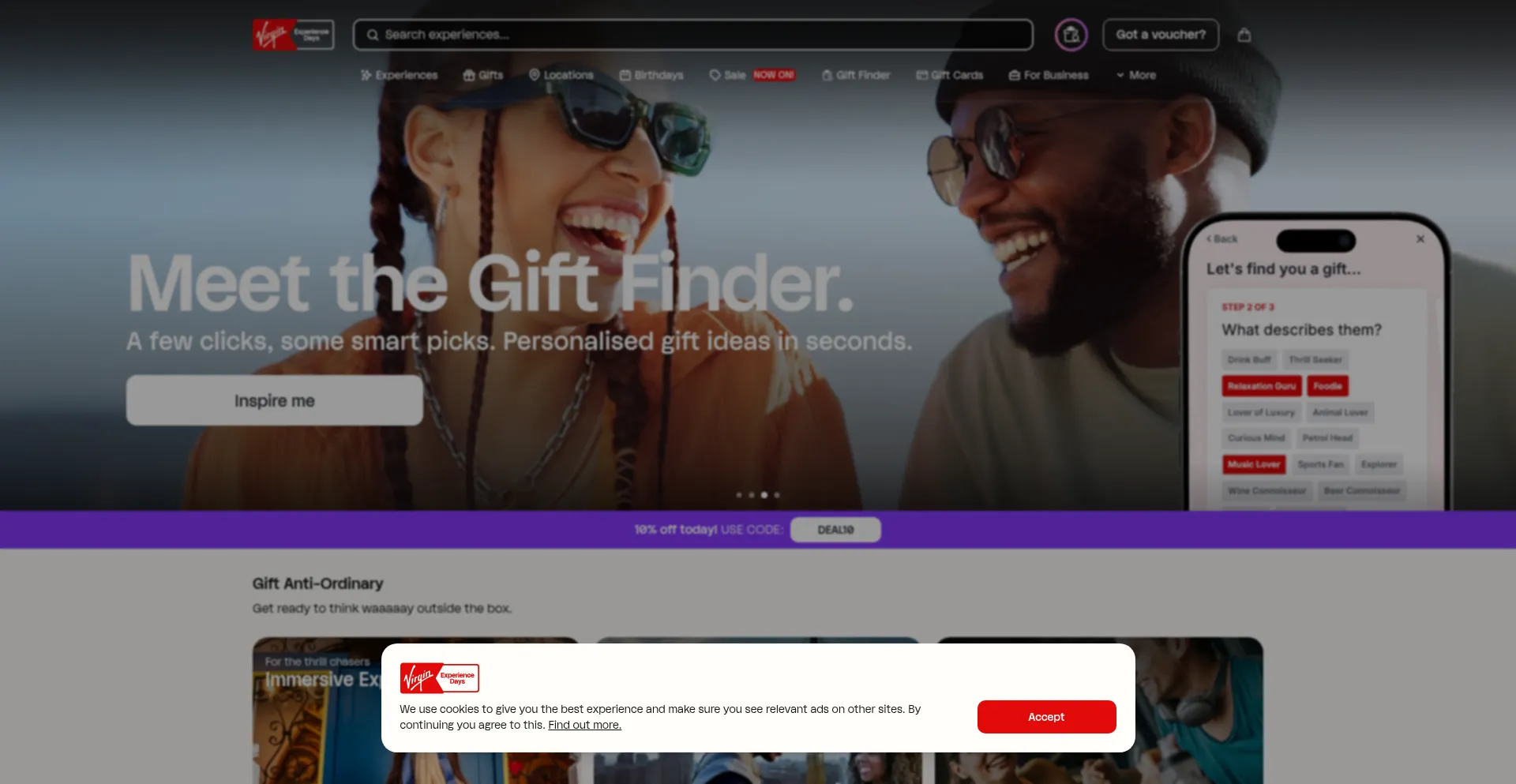 Virginexperiencedays.co.uk é Seguro e Confiável?
