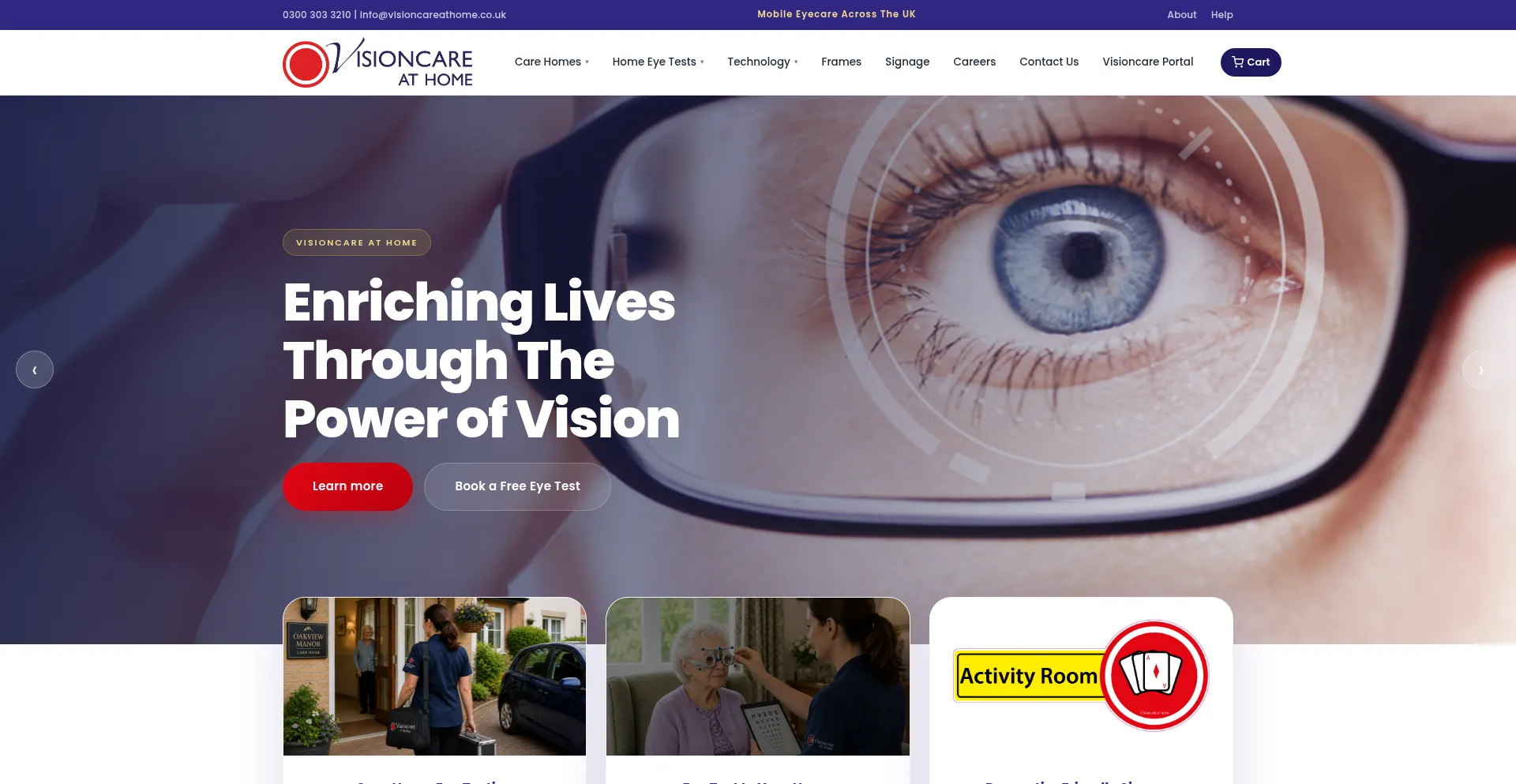 Visioncareathome.co.uk