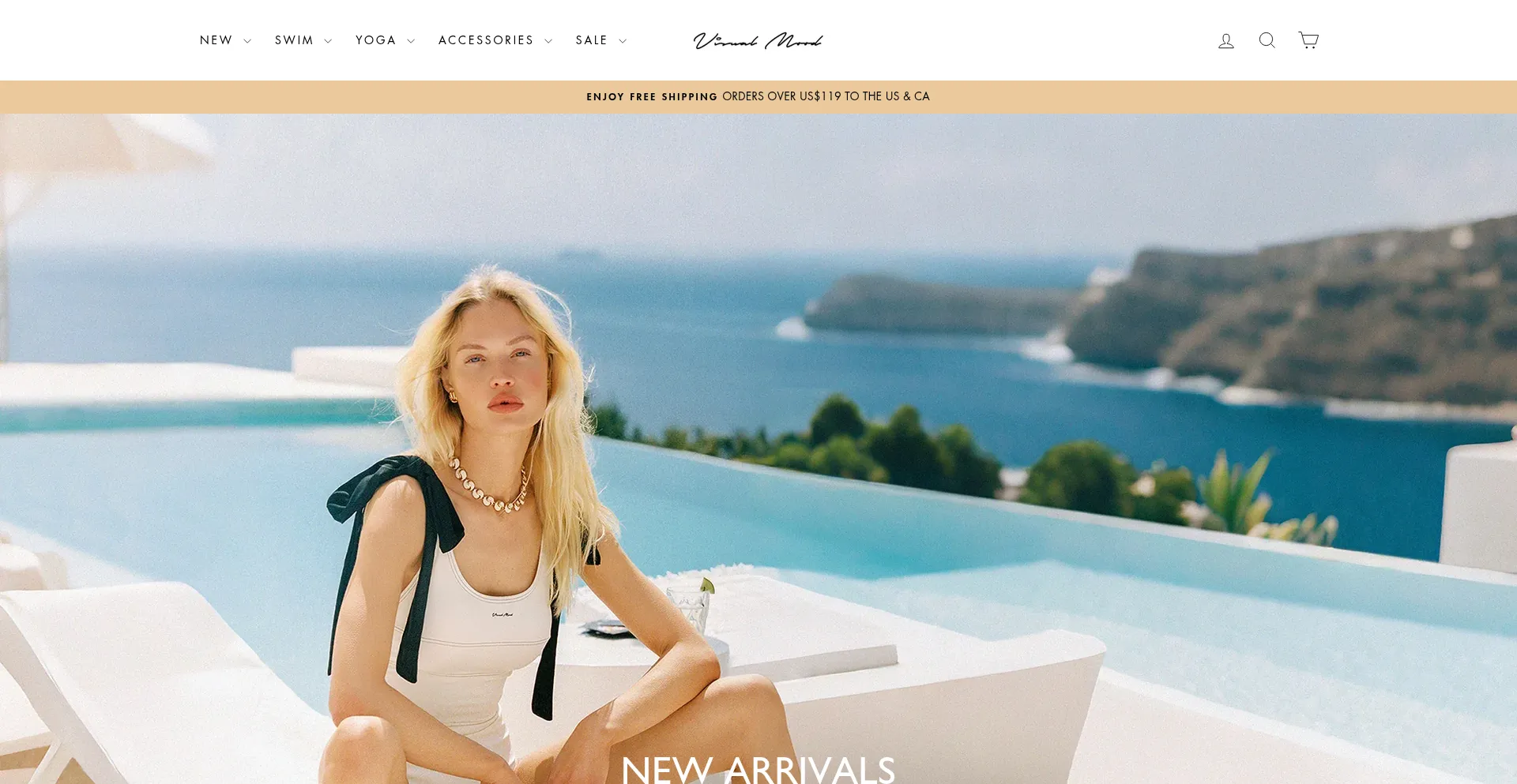 Website screenshot of Visualmood.com