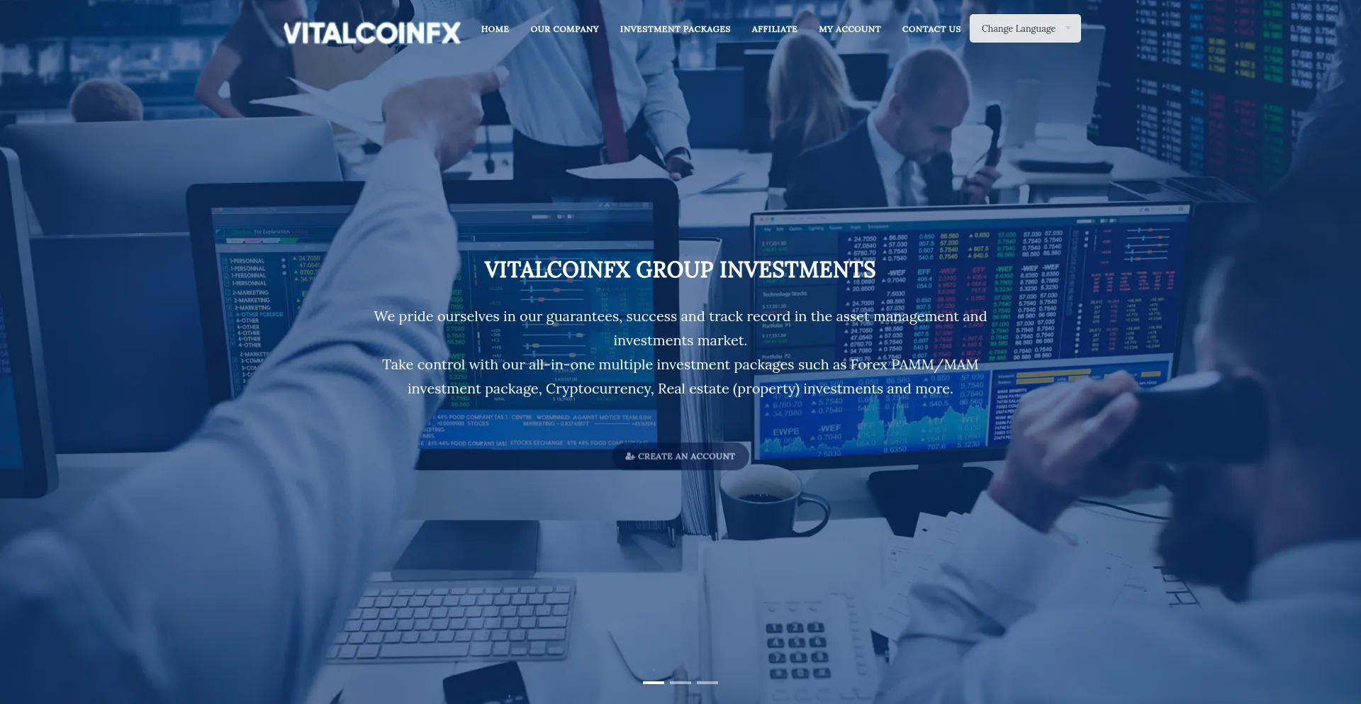 Vitalcoinfx.xyz Screenshot