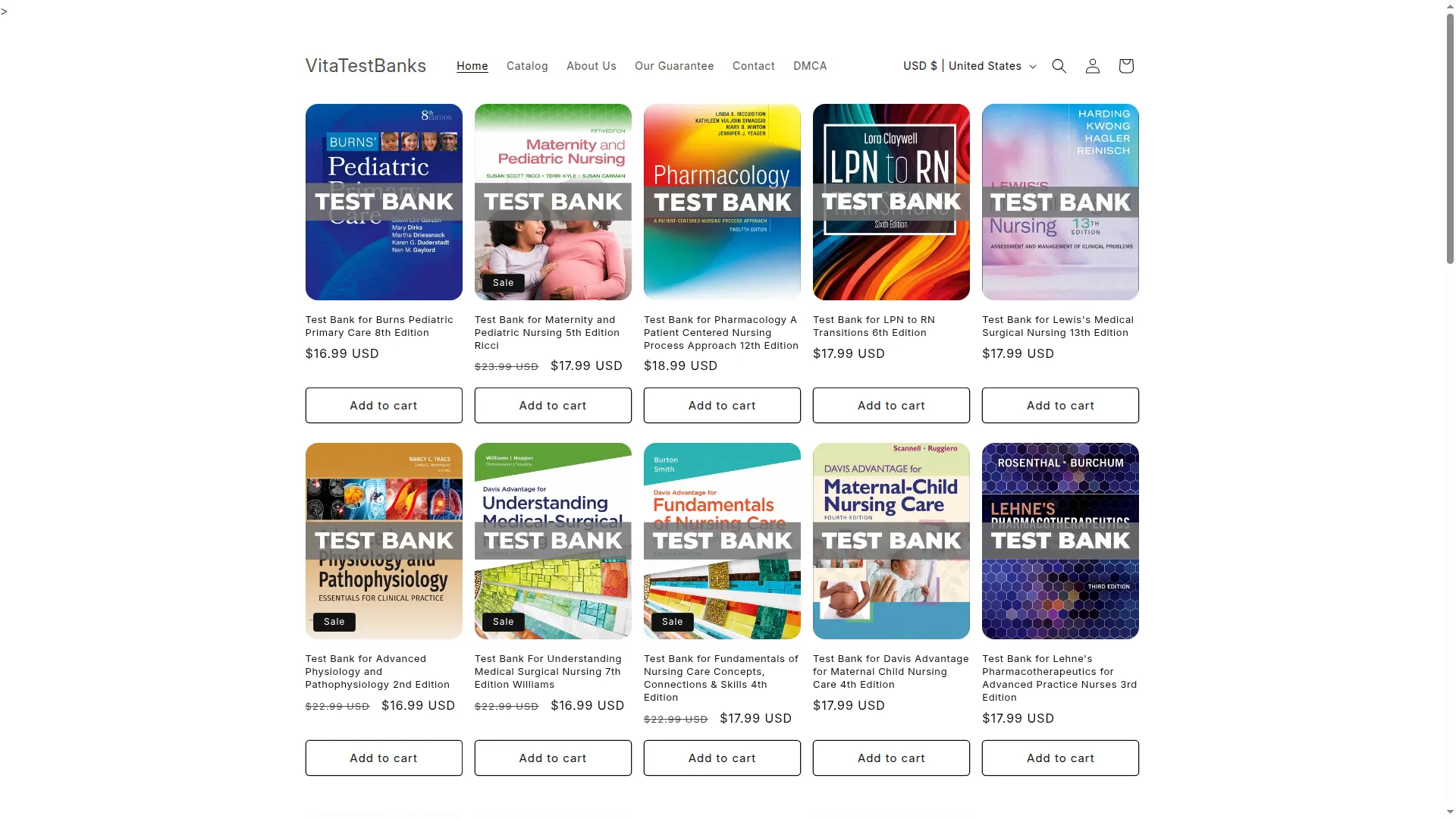 Vitatestbanks.com