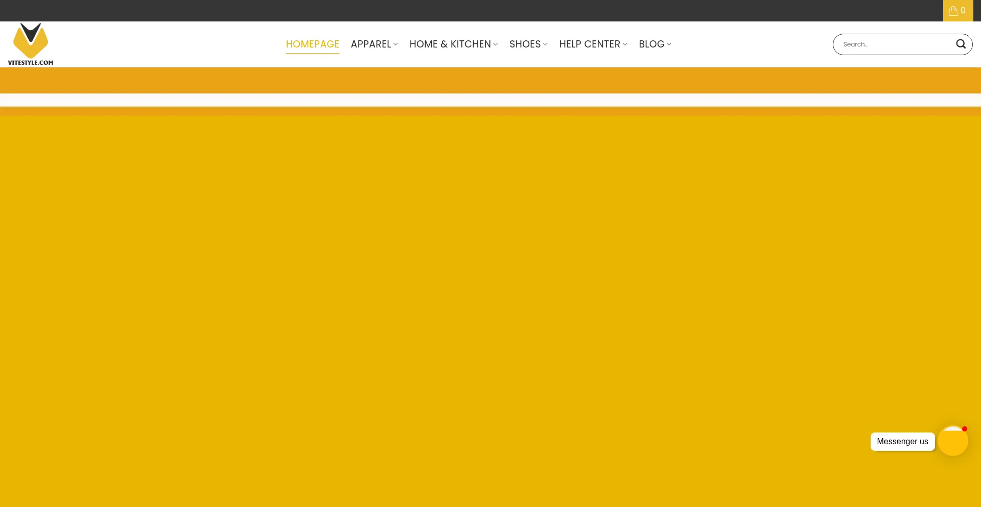 Website screenshot of Vitestyle.com