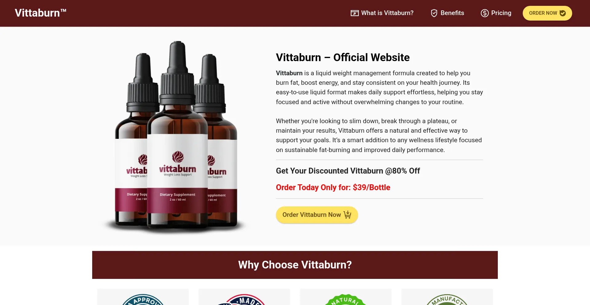 Vittaburn-us.com é Seguro e Confiável?