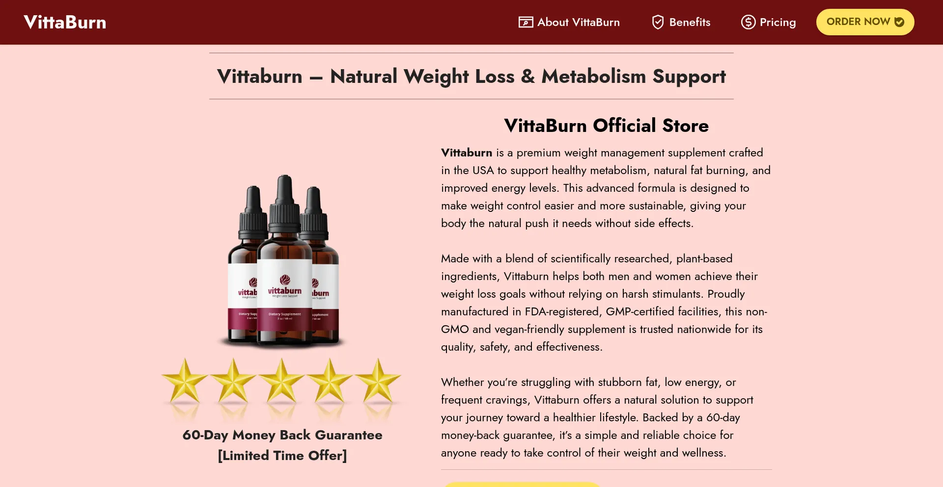 Vittaburns.com é Seguro e Confiável?