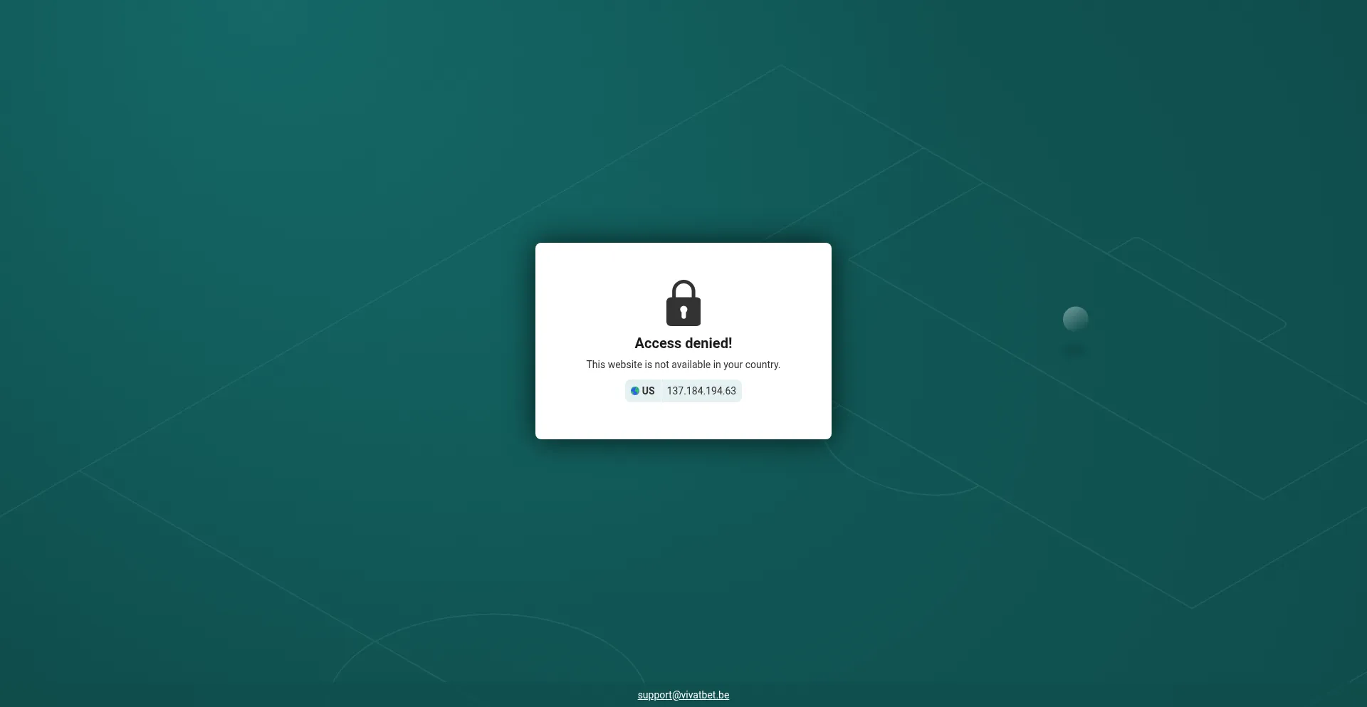 Vivatbet.be Screenshot