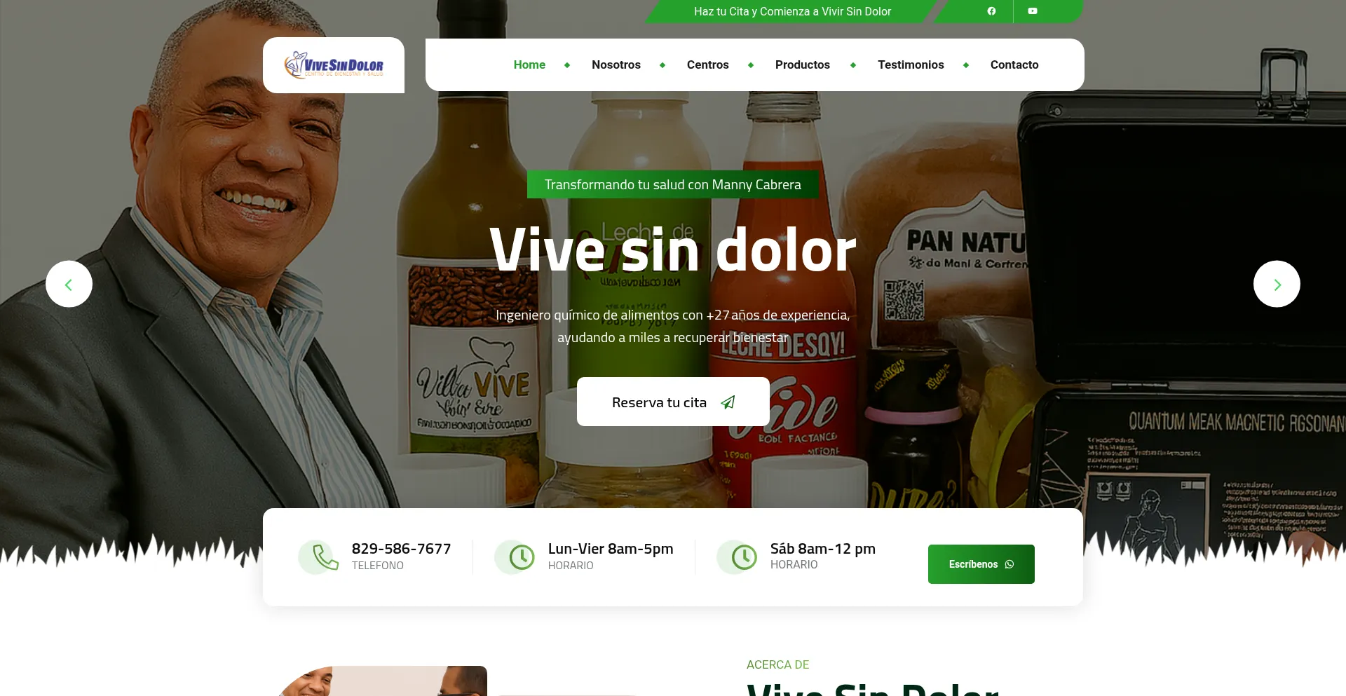 Vivesindolorrd.com