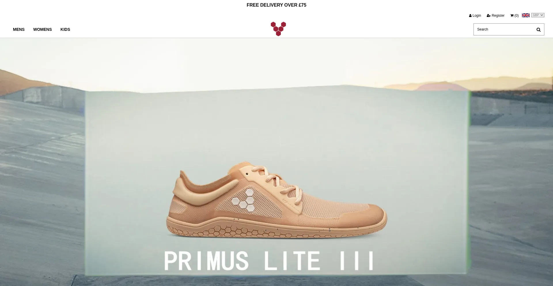Vivobarefoot-uk.com Screenshot