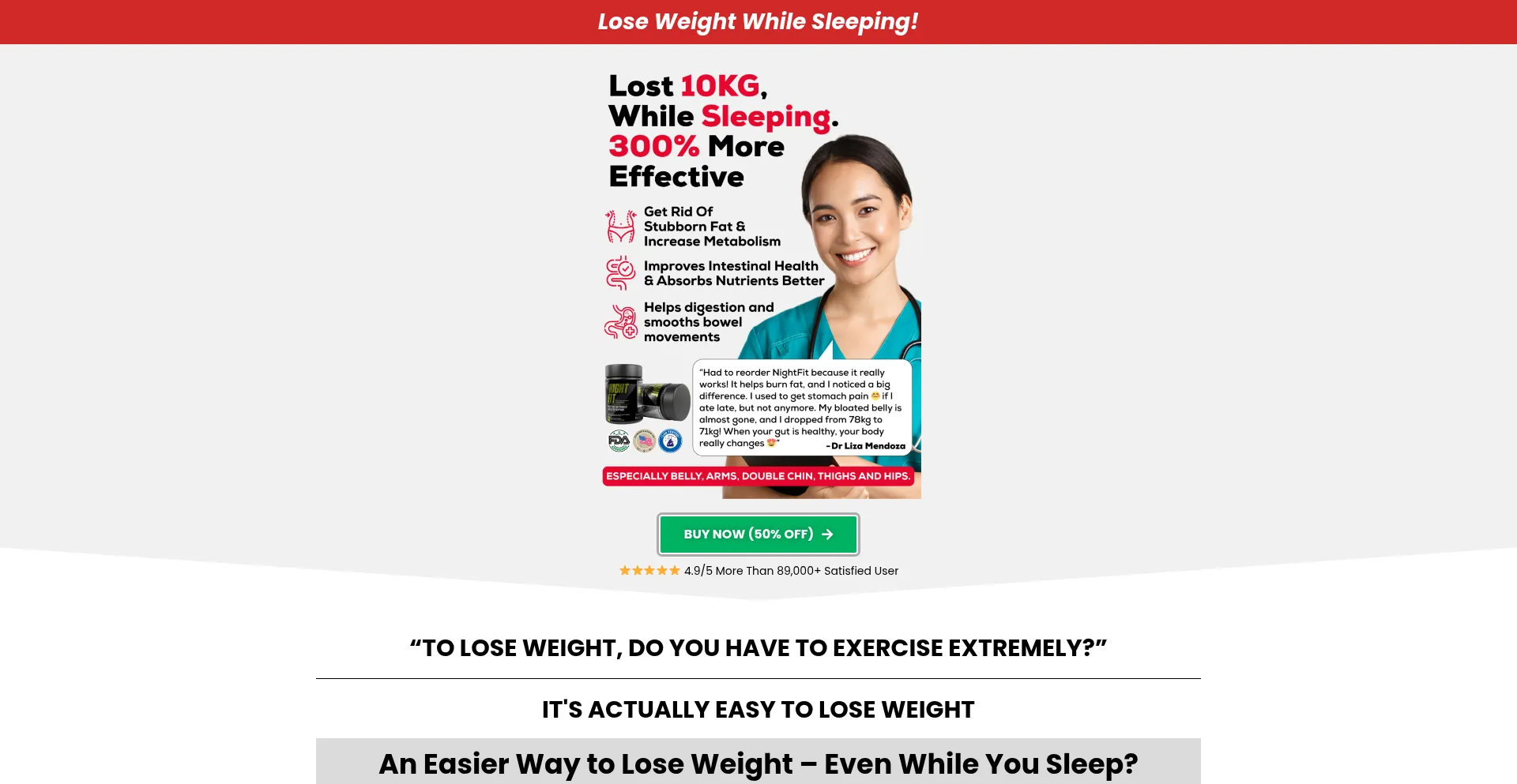 Website screenshot of Vlabsupplement.com