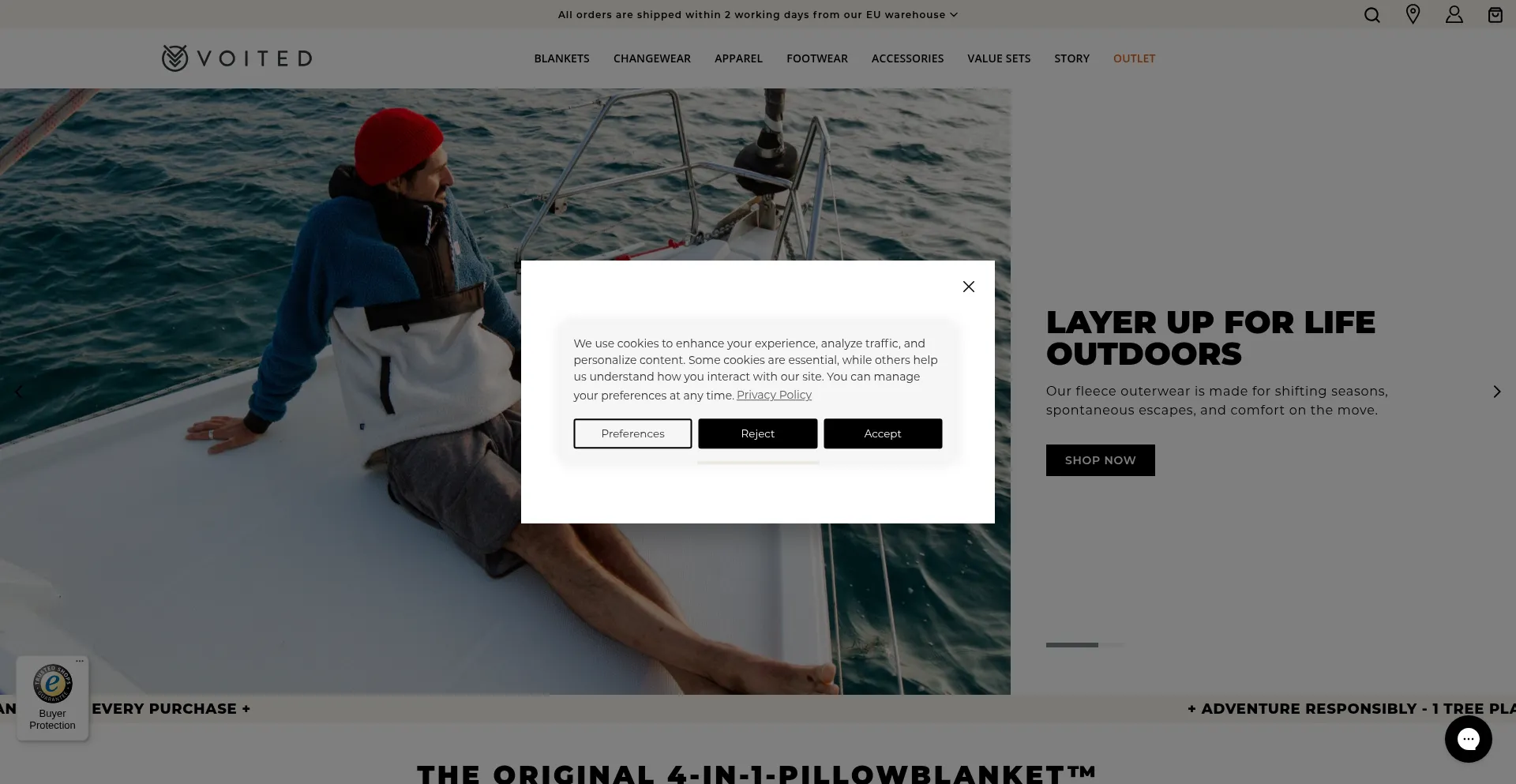 Voited.eu Screenshot