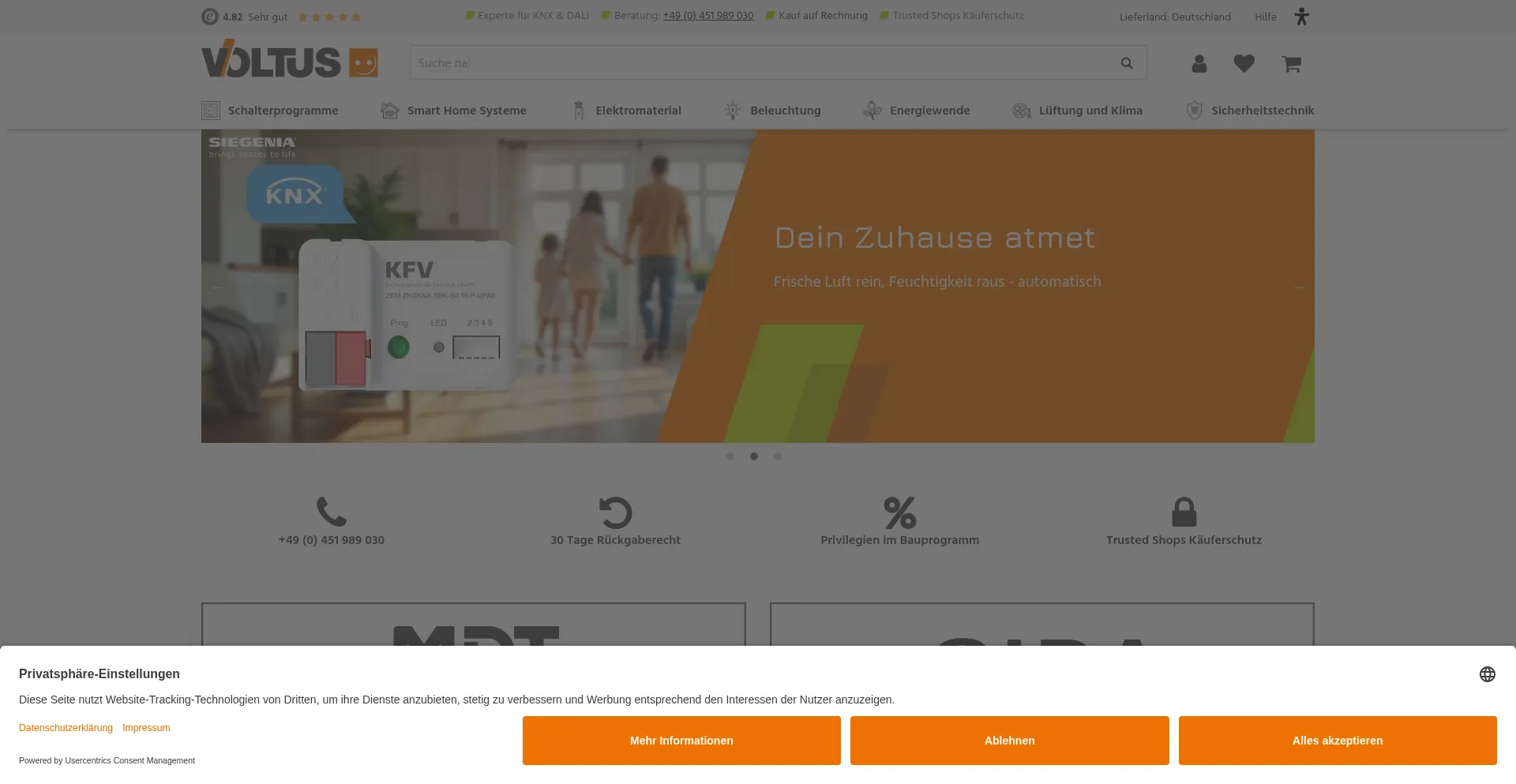 Voltus.de Screenshot