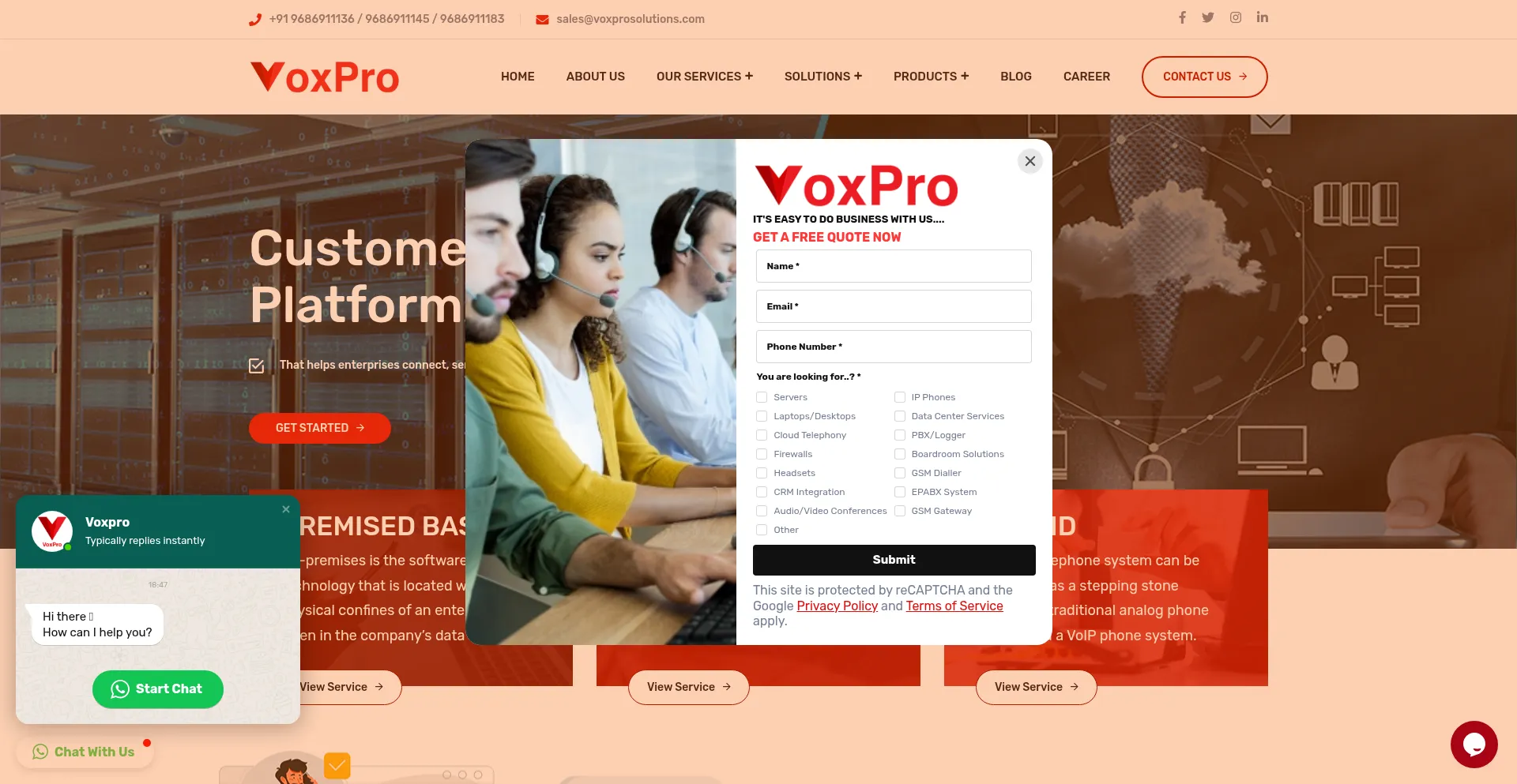 Voxprosolutions.com é Seguro e Confiável?