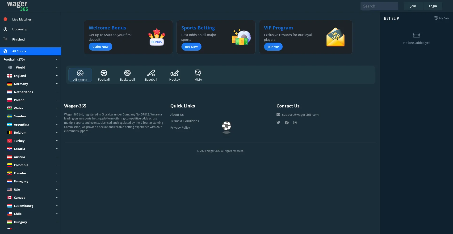 Wager-365.com é Seguro e Confiável?