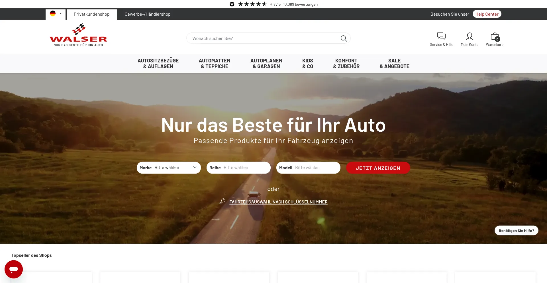 Walser-shop.com é Seguro e Confiável?